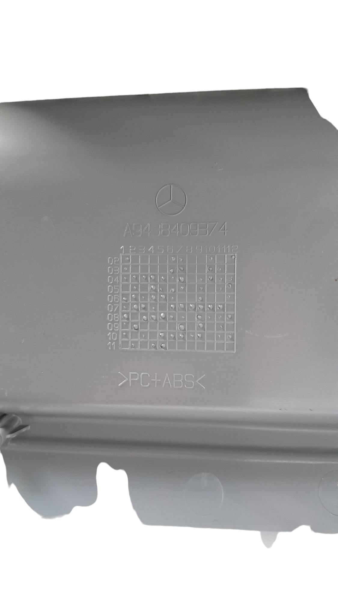 Acabamento Cabine Porta Luvas Mercedes Benz A9438409374 3