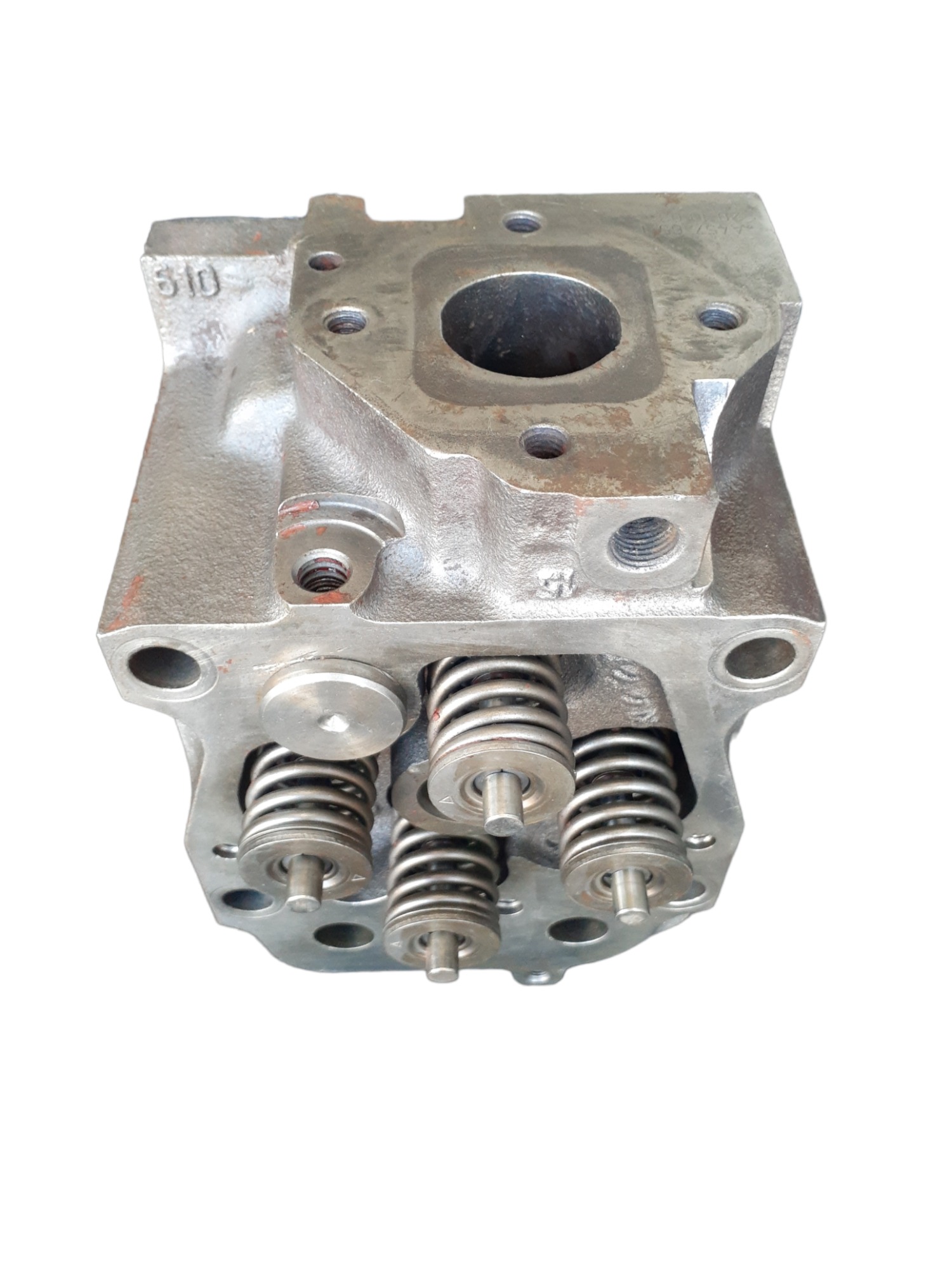 Cabeçote Original Mercedes-benz Motor Om 457 1938s 4