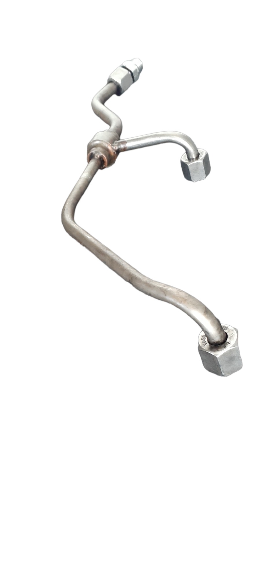 TUBO CANO AR FRIO MOTOR IVECO HIWAY DIREITO ORIGINAL 2