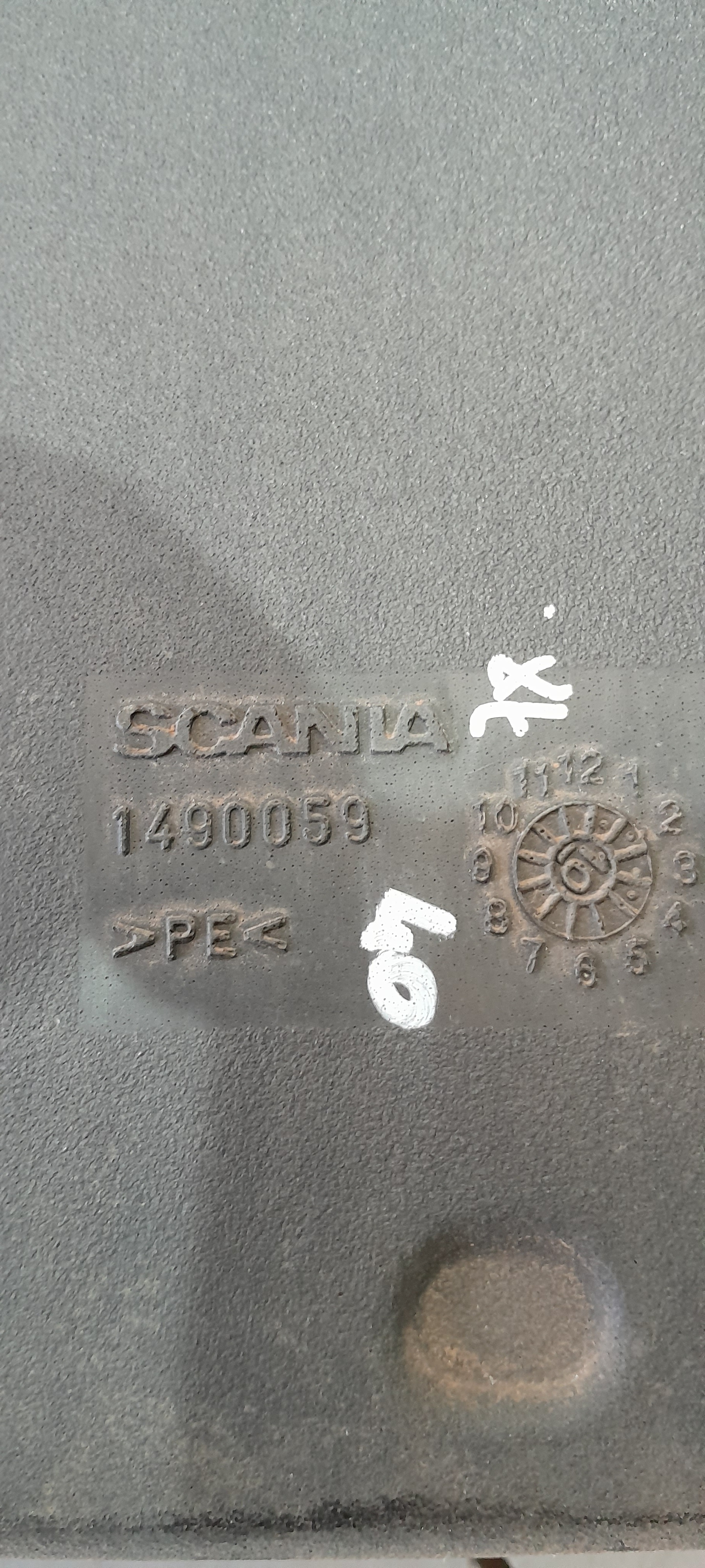 Duto Entrada De Ar Scania Se 5 Original Com Grade 1490059 4