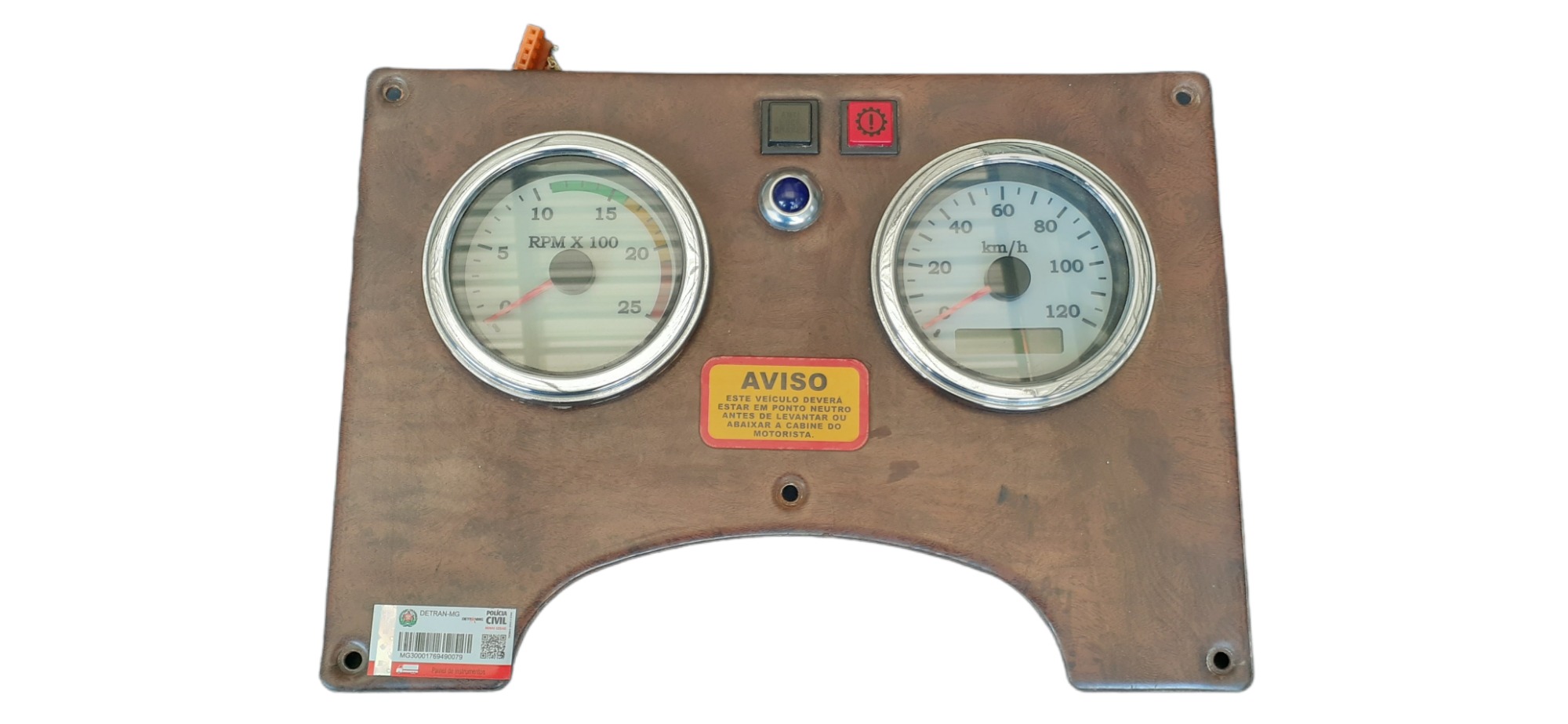 Painel Instrumentos International Velocímetro Contra Giros 3