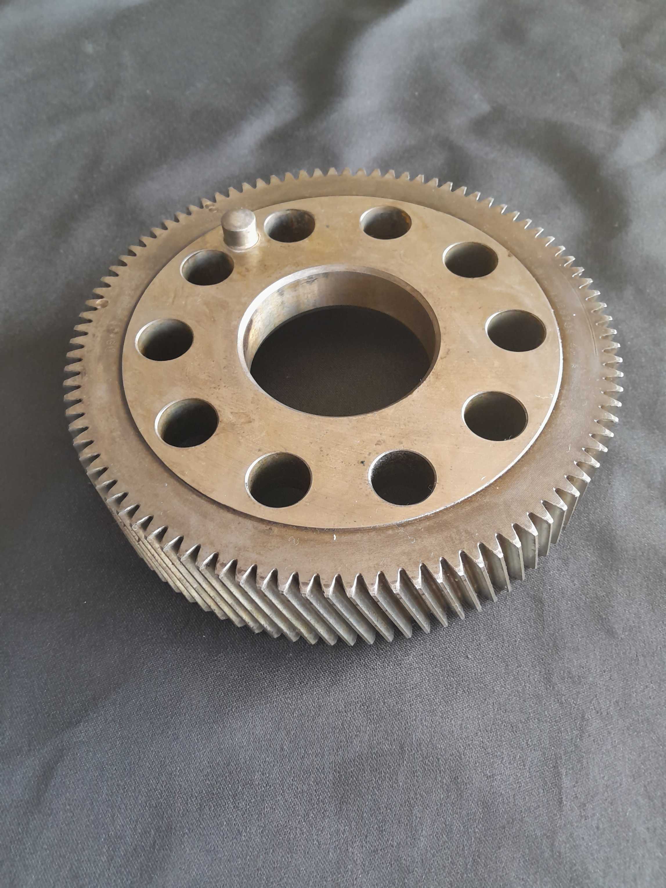 Engrenagem Do Virabrequim Original Scania 1466704 Dc 11/12 3