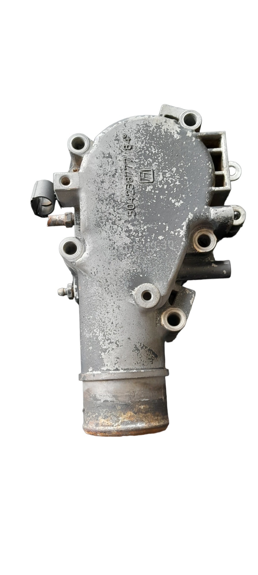 Carcaça Valvula Termostatica Iveco Stralis 504238777 2