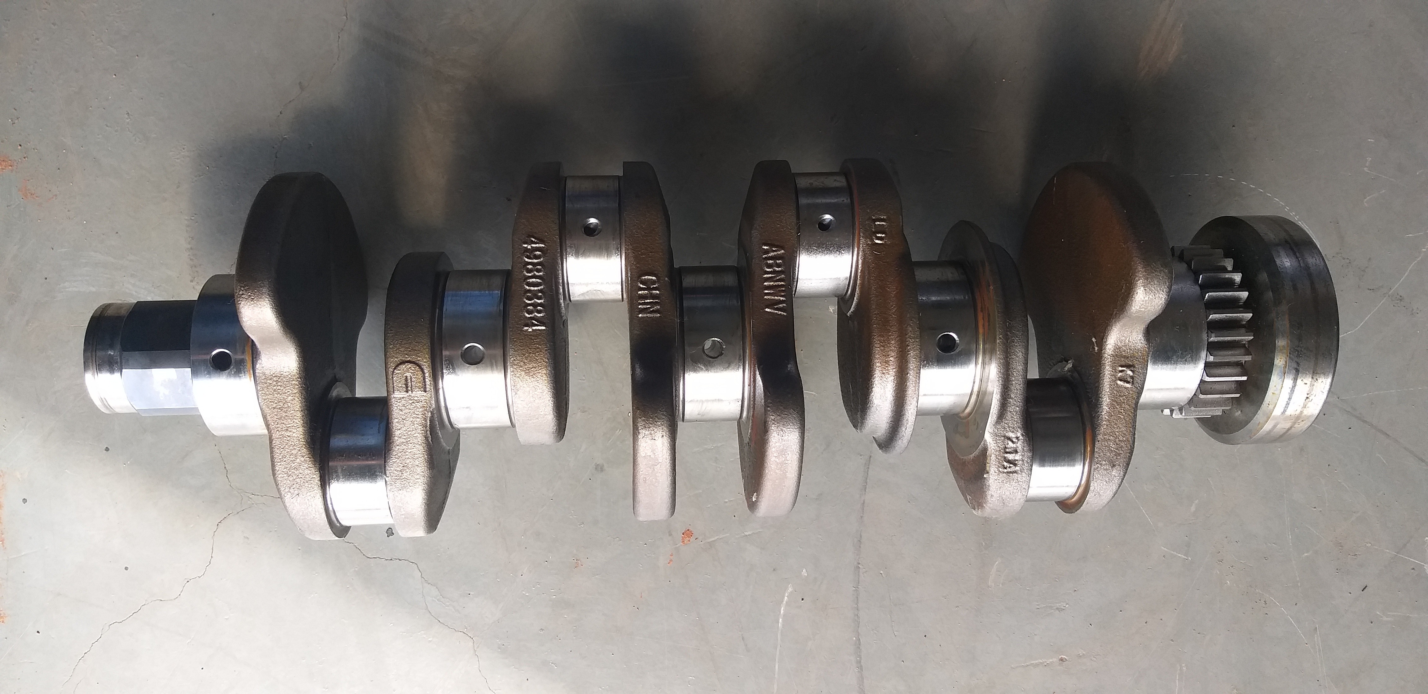 Virabrequim Motor Cummins Std Express 2022 Tr41210207828 8