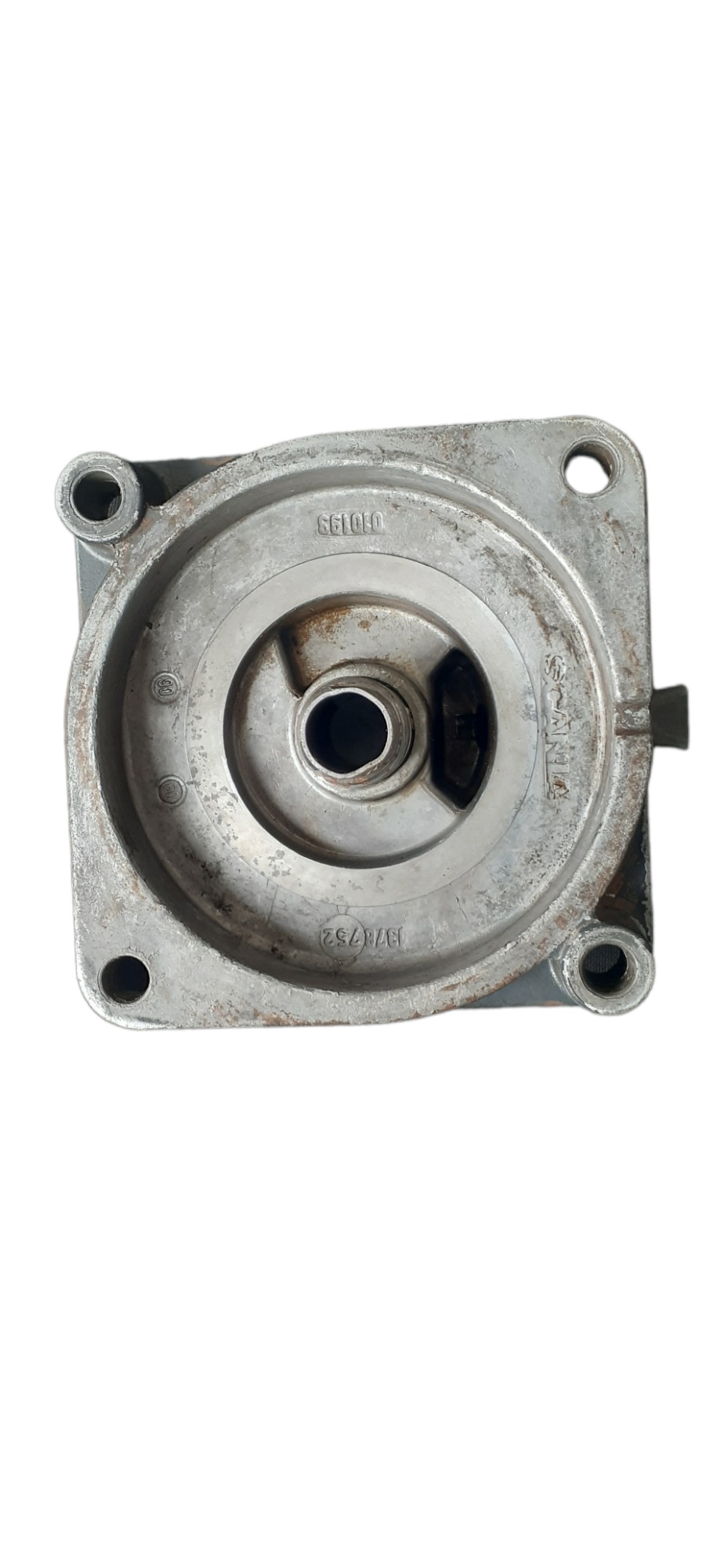 Cabeçote Filtro Lubrif Scania Diferencial Original 1378752 5