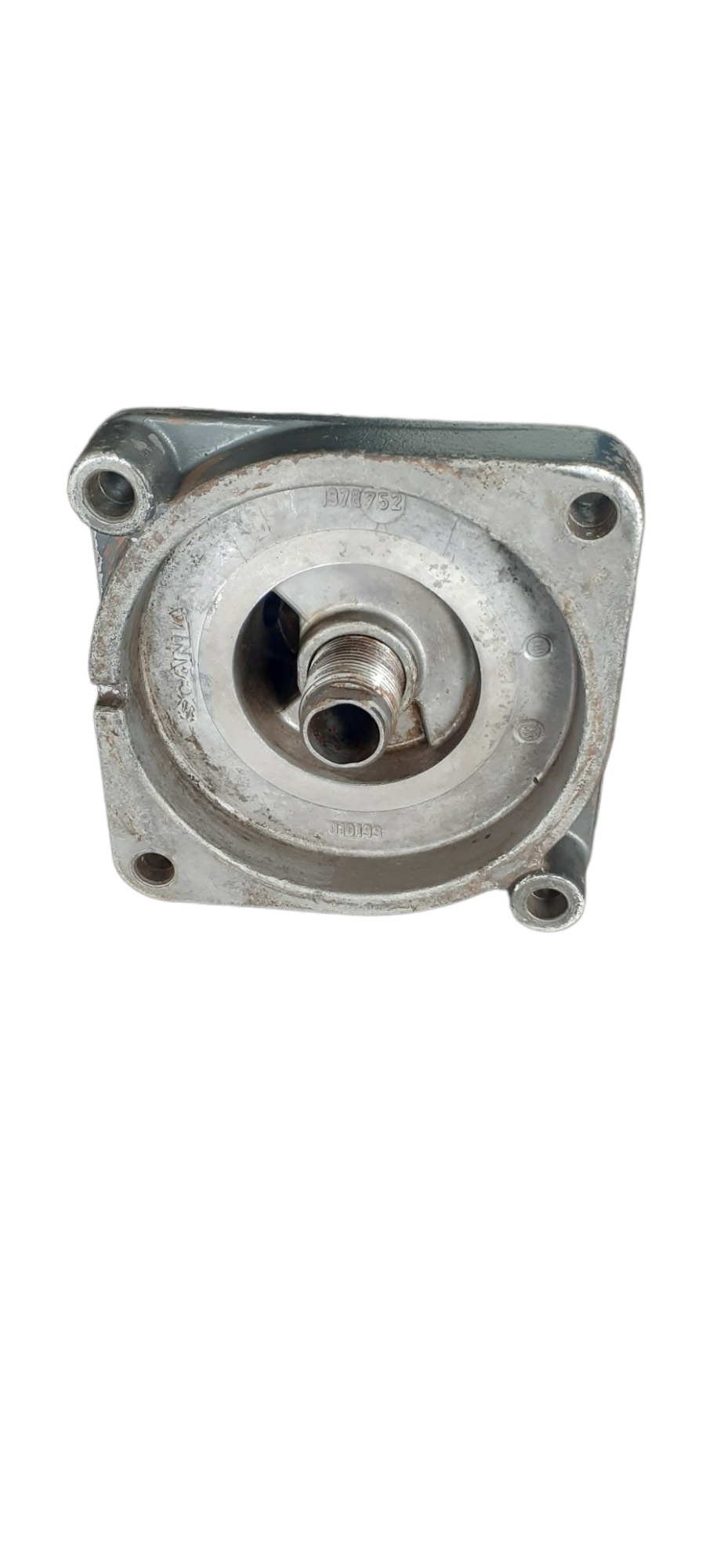 Cabeçote Filtro Lubrif Scania Diferencial Original 1378752 4