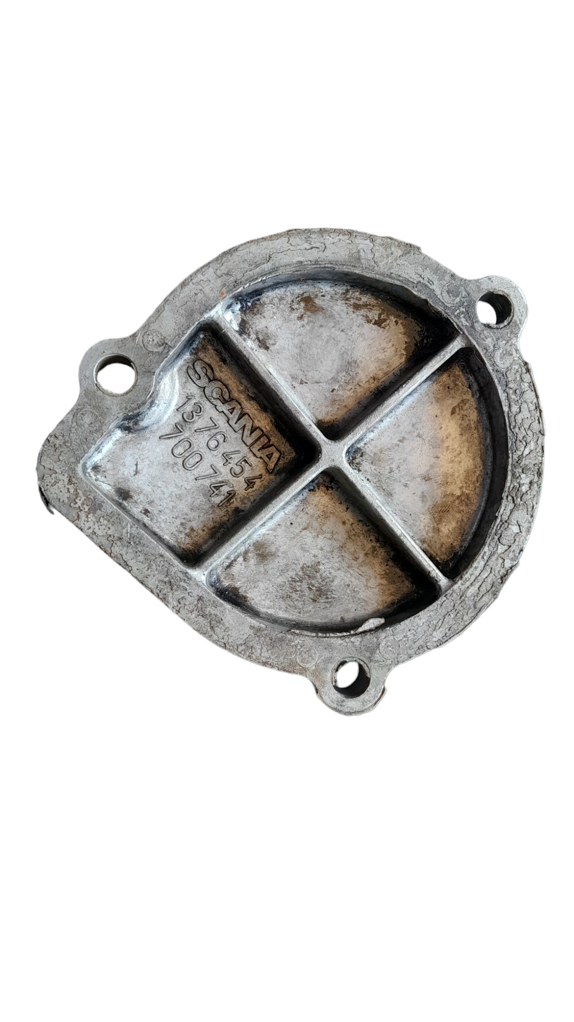 Tampa Bloco Motor Scania 124 Original 1376454 3