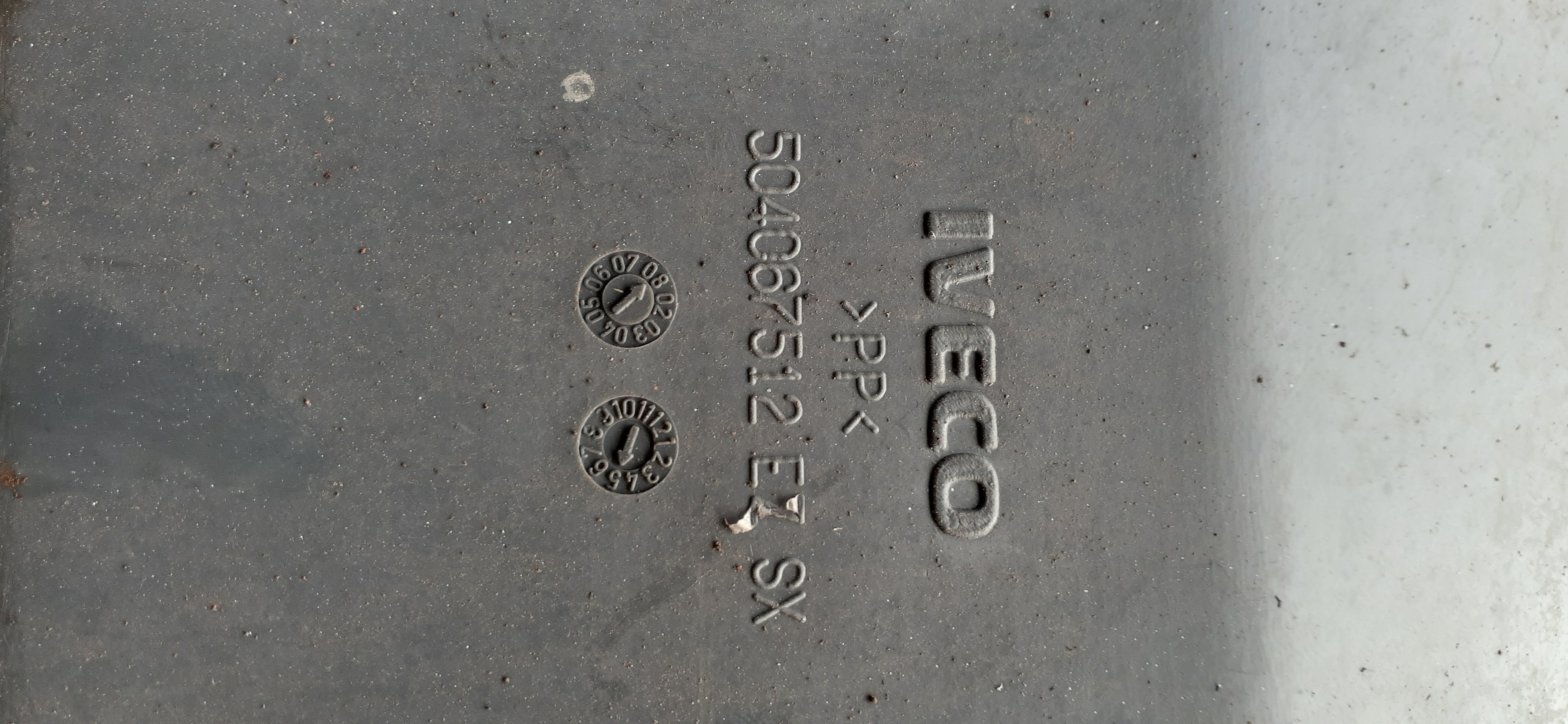 Para Barro Para Lama Original Iveco Ld Esquerdo 504067512 3