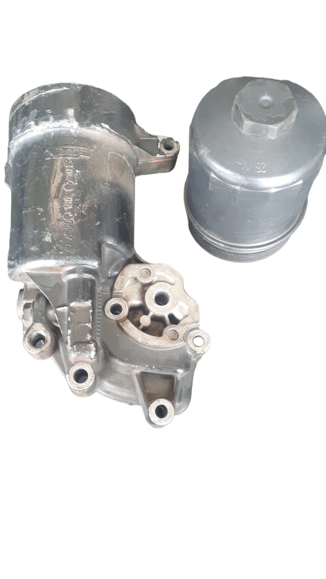 Carcaça Filtro De Óleo Mercedes-benz 9061801710 Om906 4
