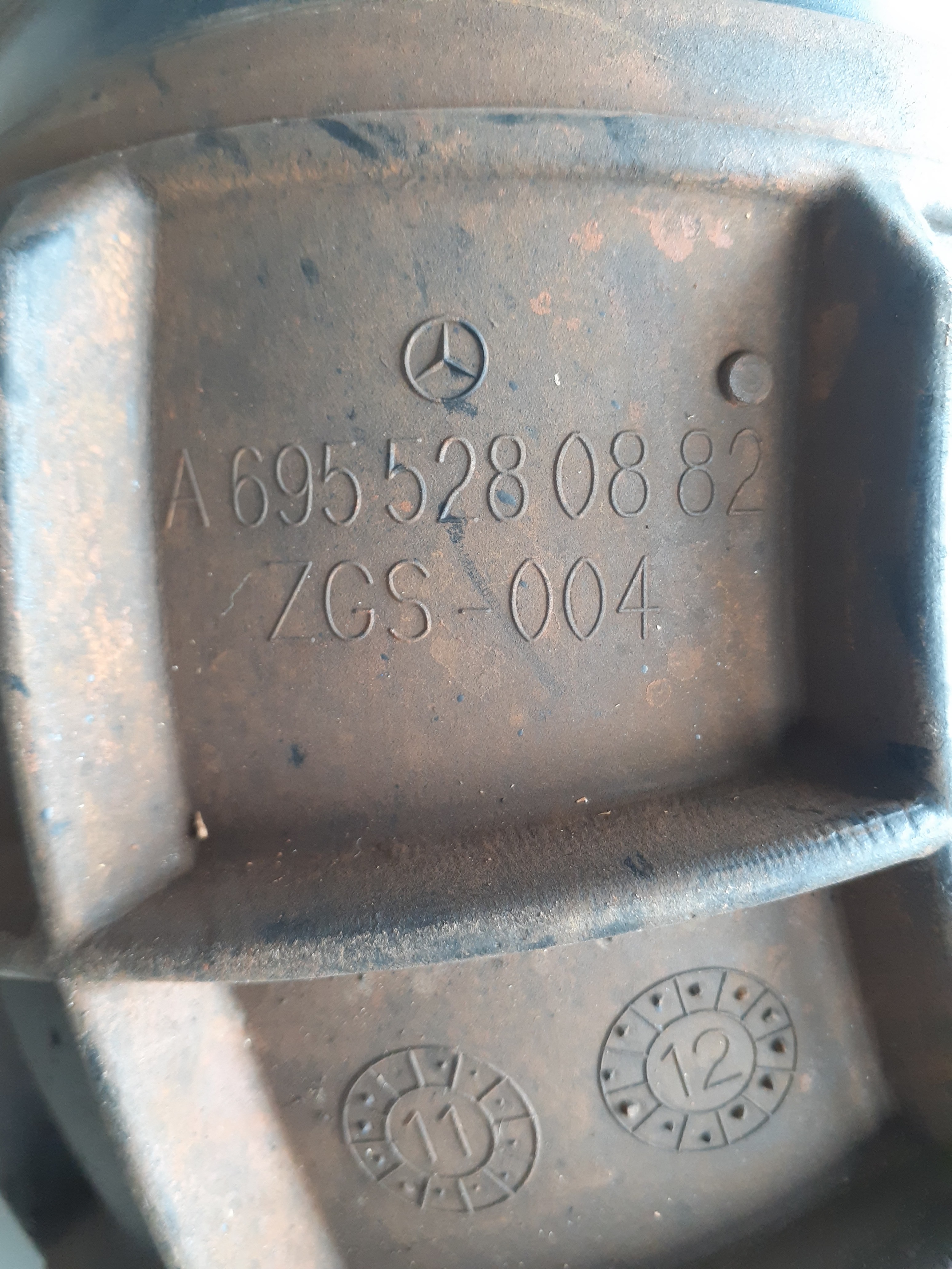 Mangueira Moldada Original Mercedes-benz 1938ls 6955280882 3