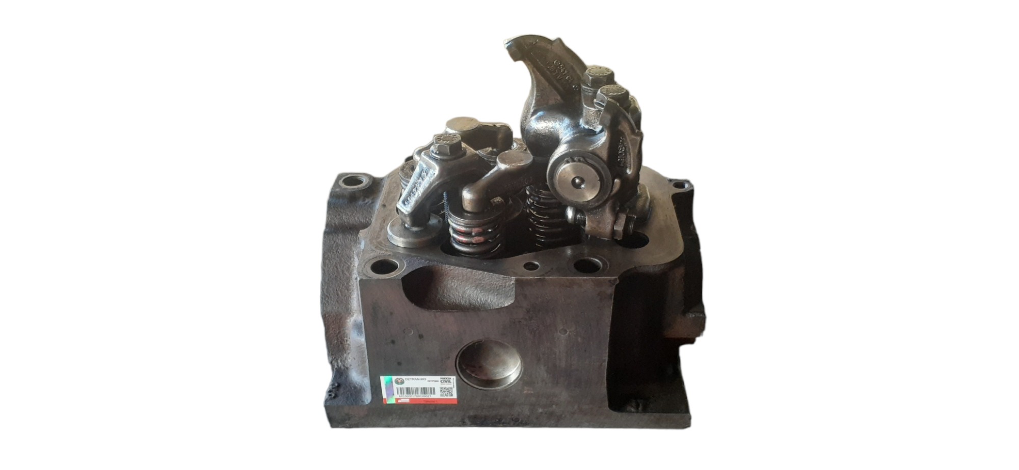 Cabeçote Original Mercedes-benz Motor Om 457 Completo 9