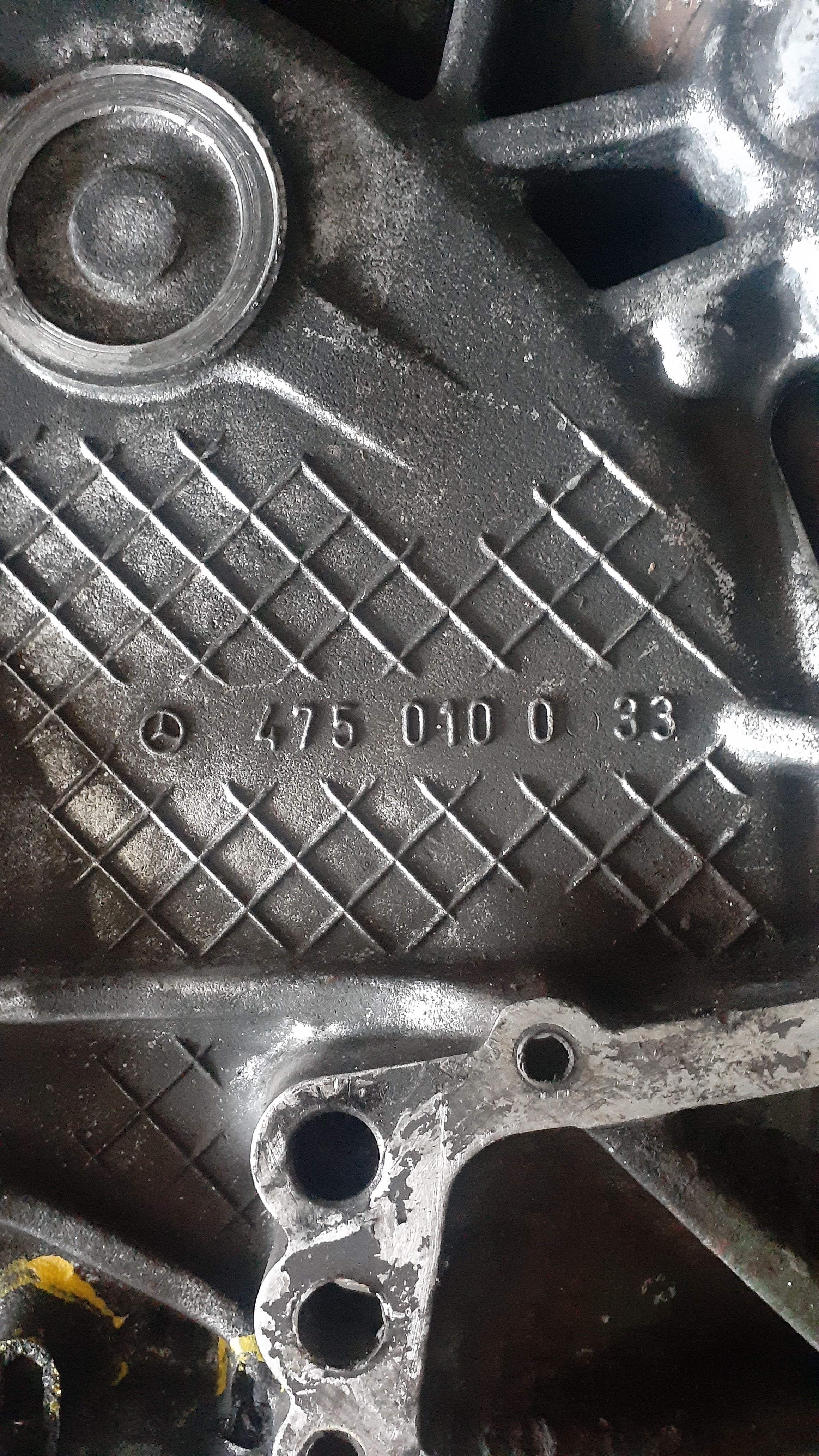 Carcaça Volante Alumínio Om447/449 1935 2
