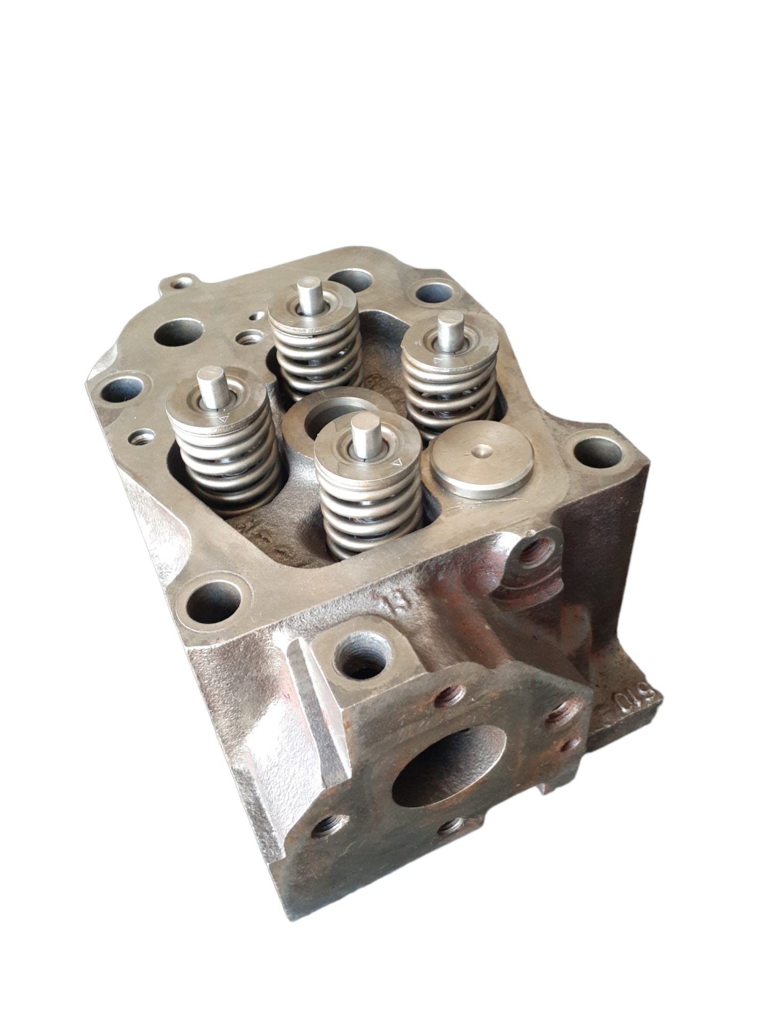 Cabeçote Original Mercedes-benz Motor Om 457 1938s 9