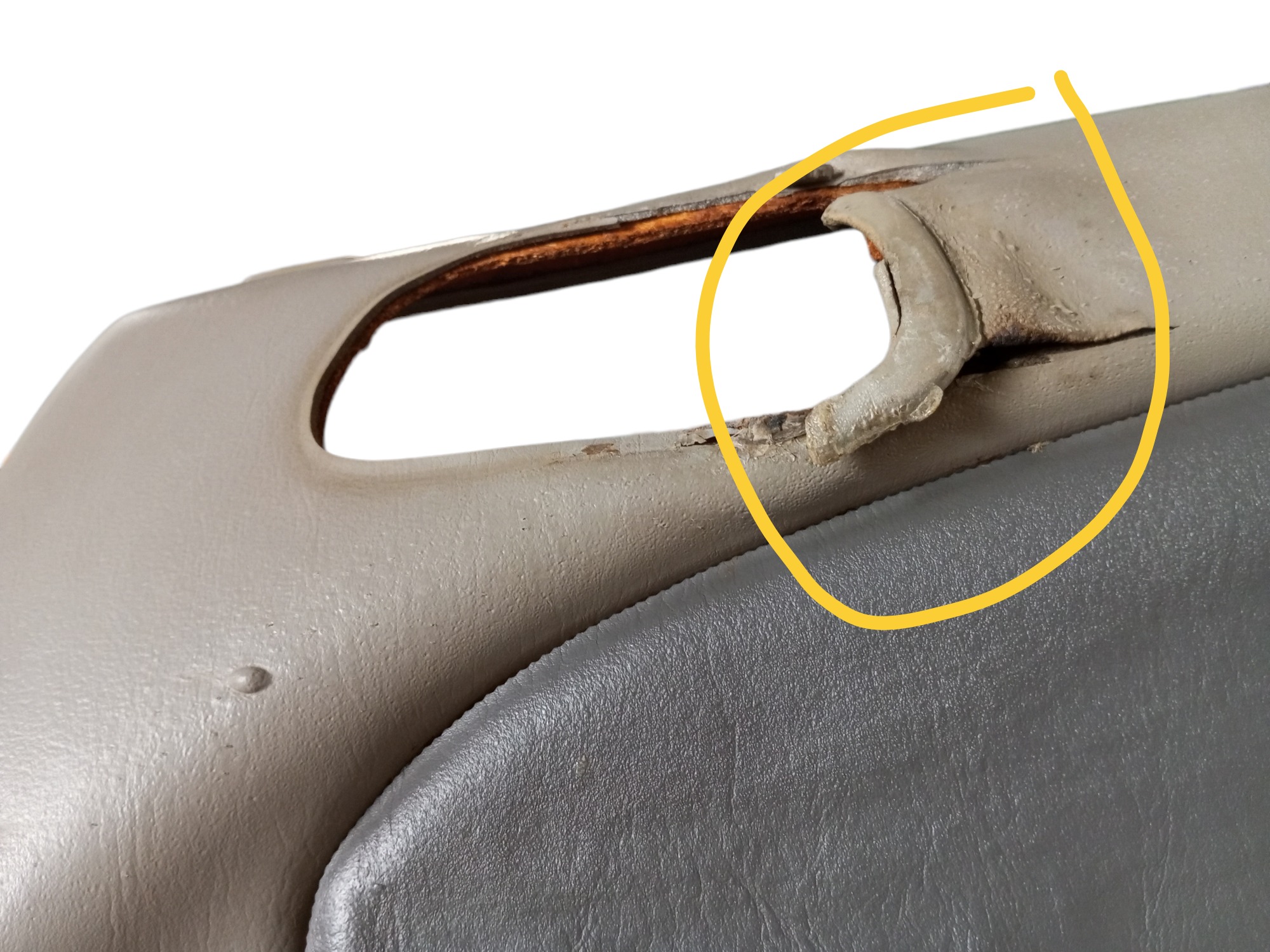 Forro Porta Traseiro Direito Toyota Corolla 1998 1999 2000 9