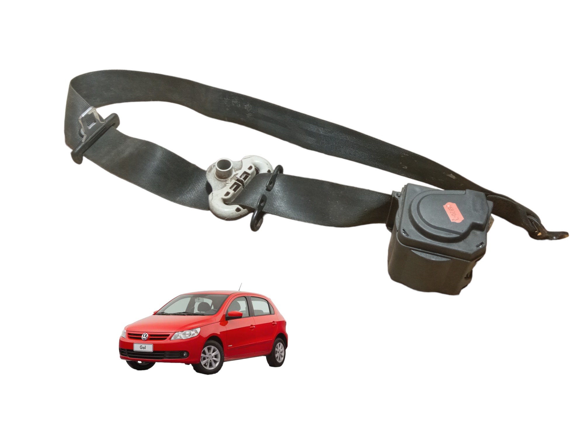 Cinto Segurança  Central Vw Gol G5  2008/2012 5u4857705