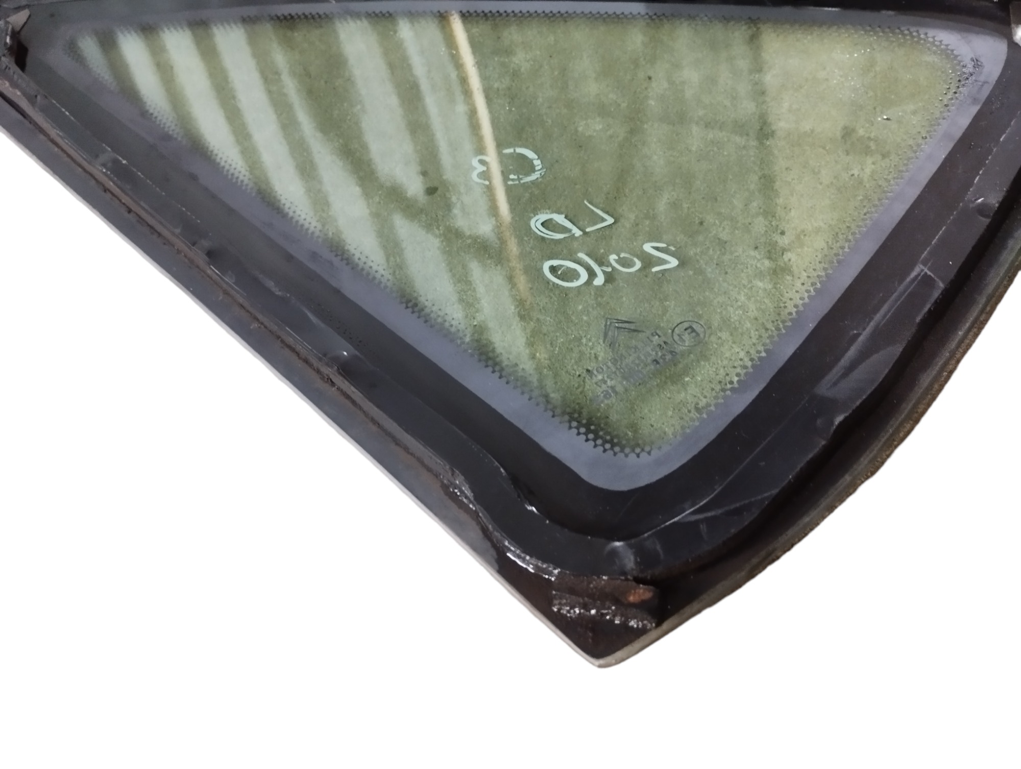 Vidro Fixo Traseiro Direito Citroen C3 2008 2009 2010 6
