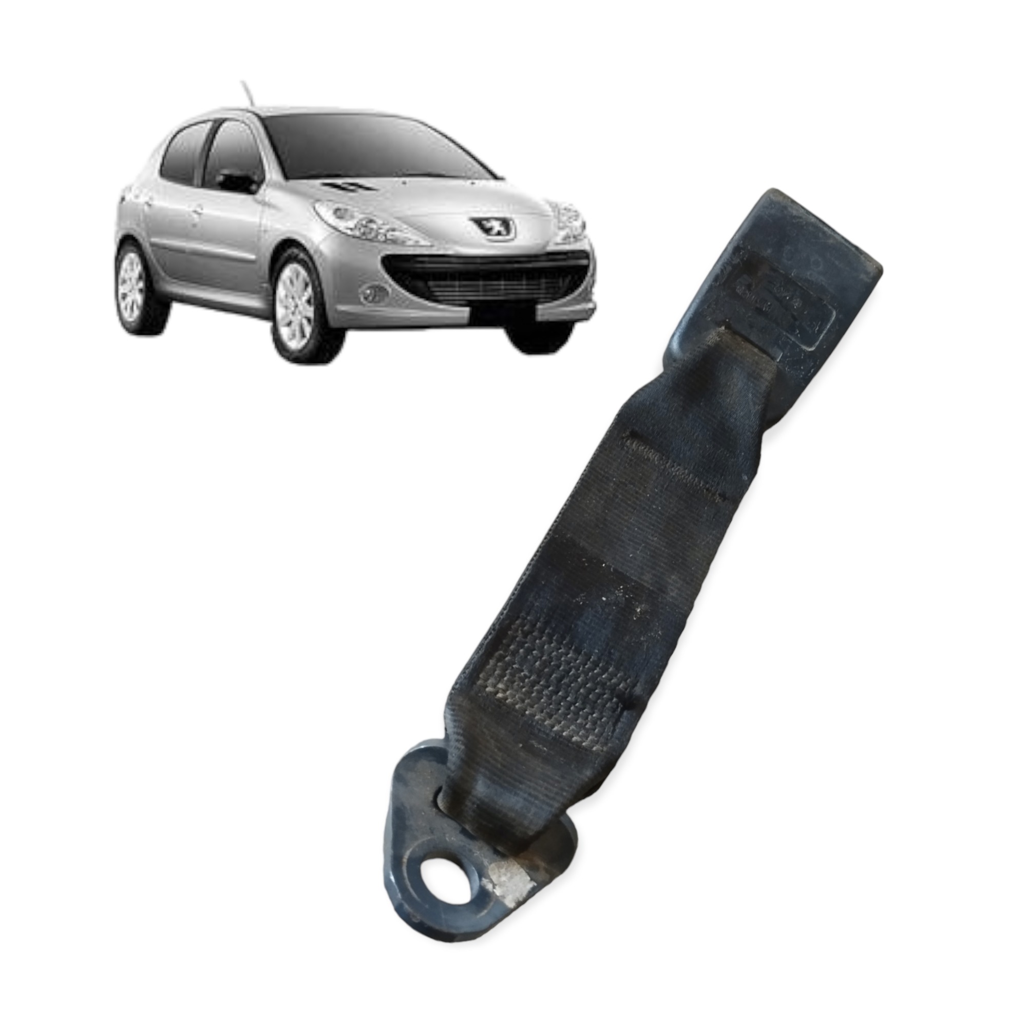 Engate Cinto Segurança Traseiro Peugeot 206 2003 2004 2006