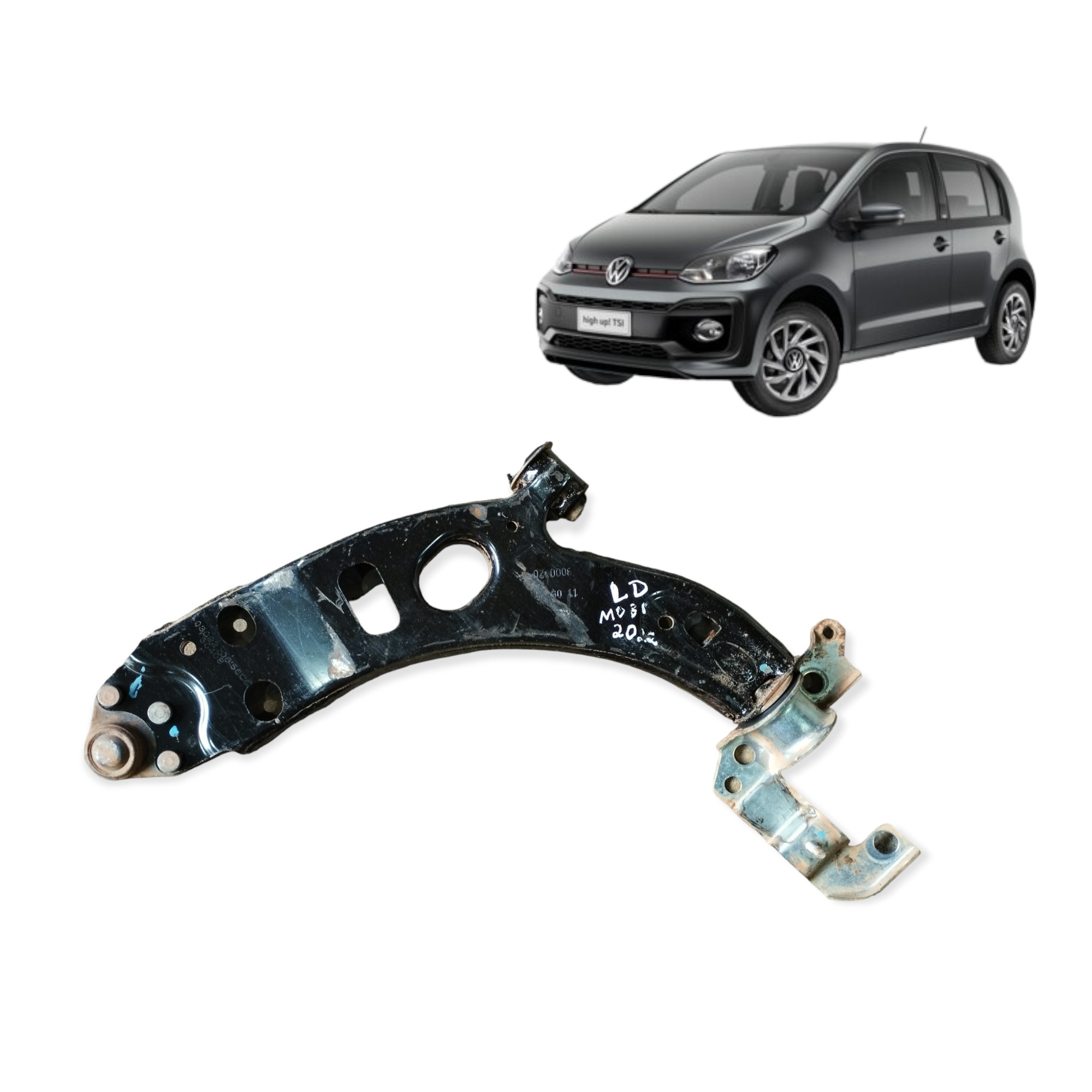 Bandeja Direita Fiat Mobi 1.0 4cc Flex 2016 2017 2018 2022