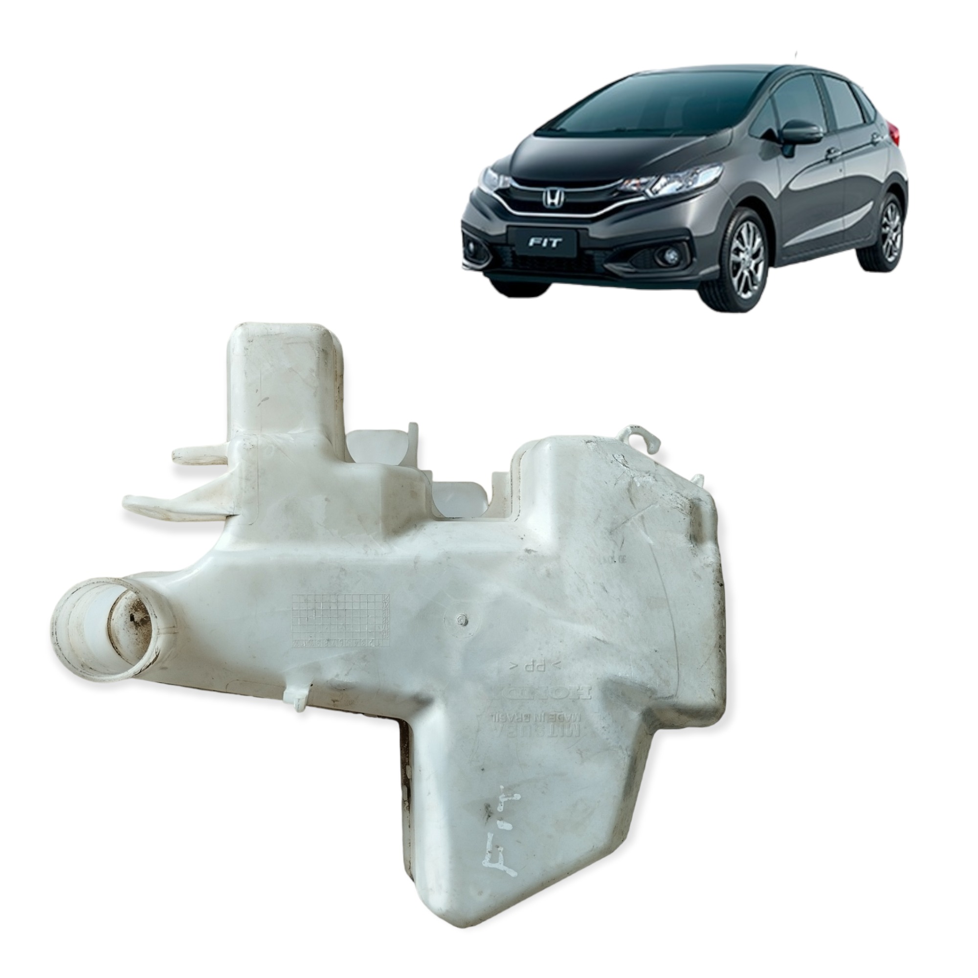 Reservatório De Água Limpador Parabrisa Honda Fit 2015 2017 1