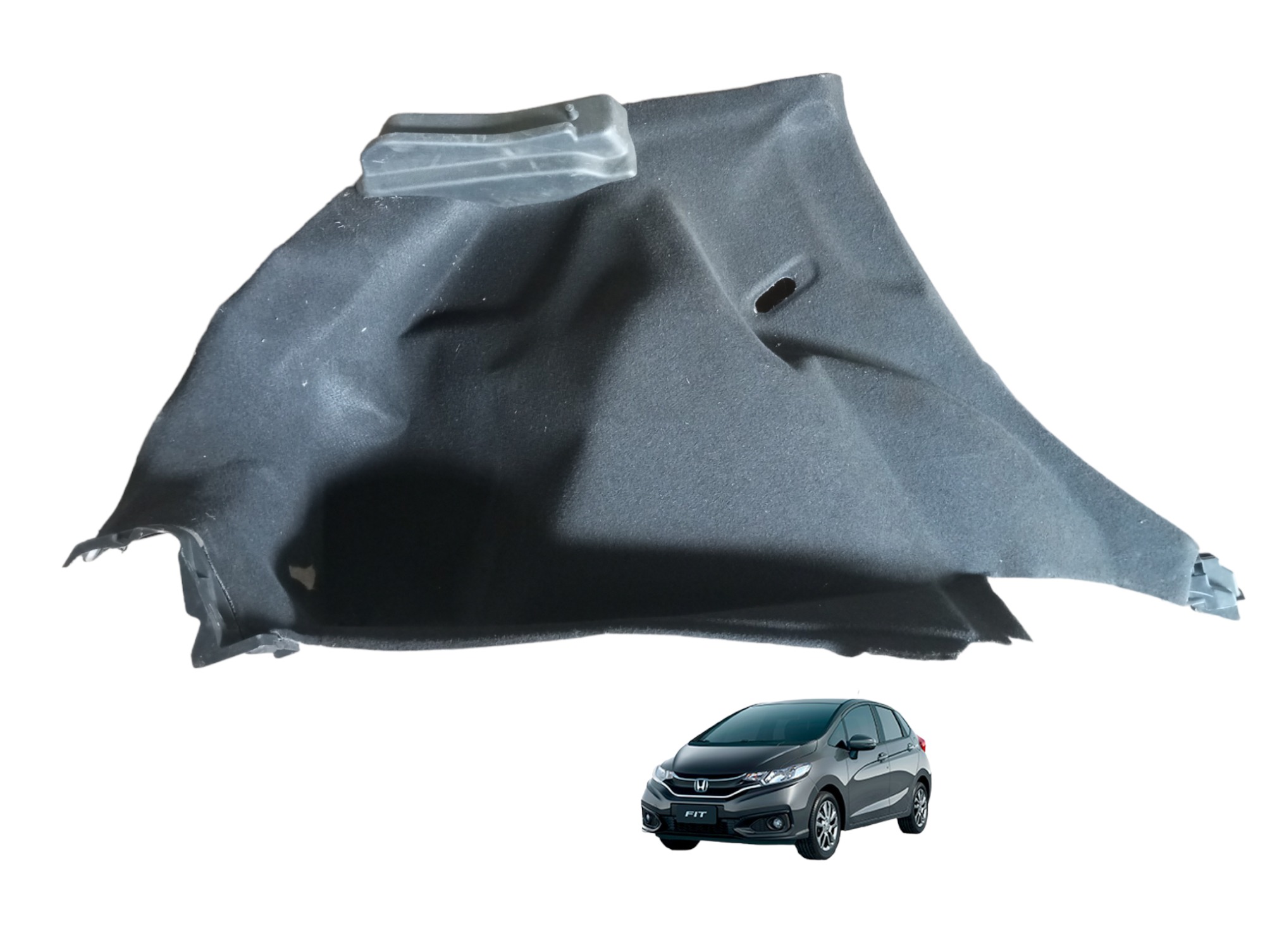 Forro Porta Malas Lateral Esquerdo Honda Fit 2015/2017 3701 1