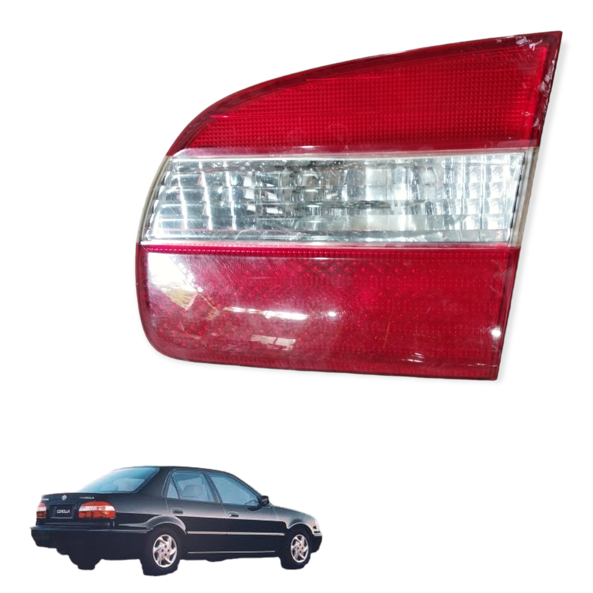 Lanterna Direita Tampa Traseira Toyota Corolla 1998 A 2002 1