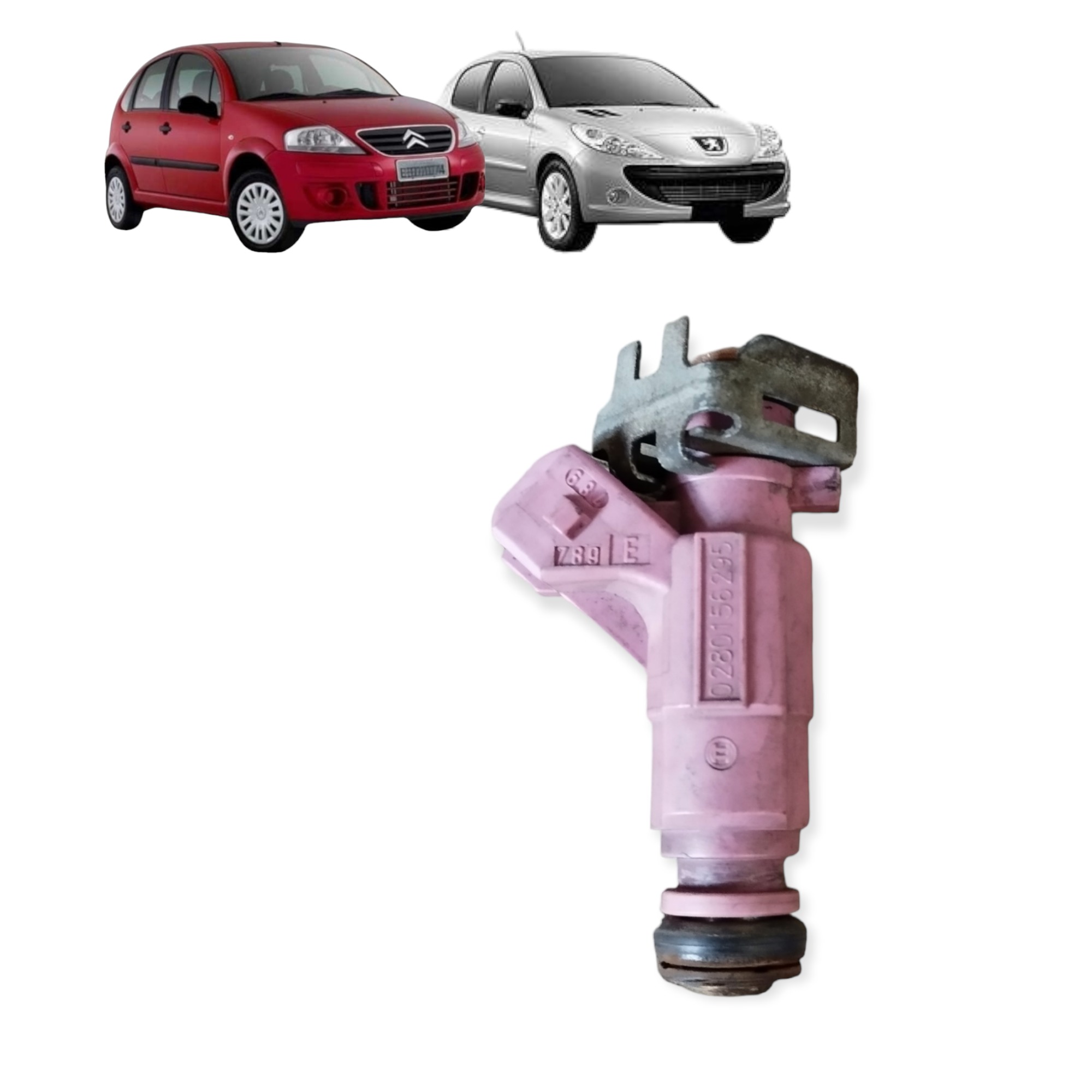Bico Injetor Citroen C3 Peugeot 206 207 Flex 1.4 2007 A 10