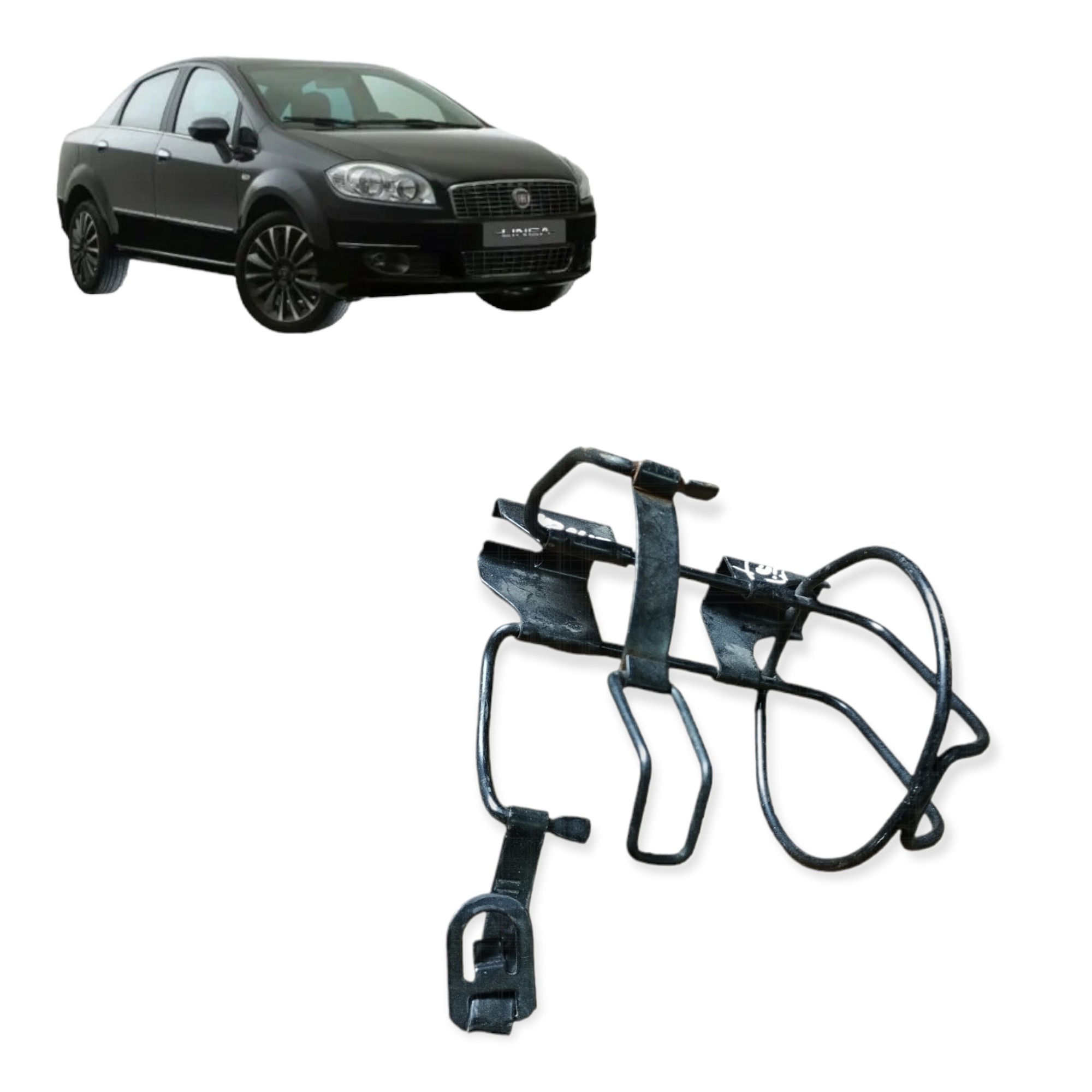 Suporte Do Extintor Fiat Linea 2015 1