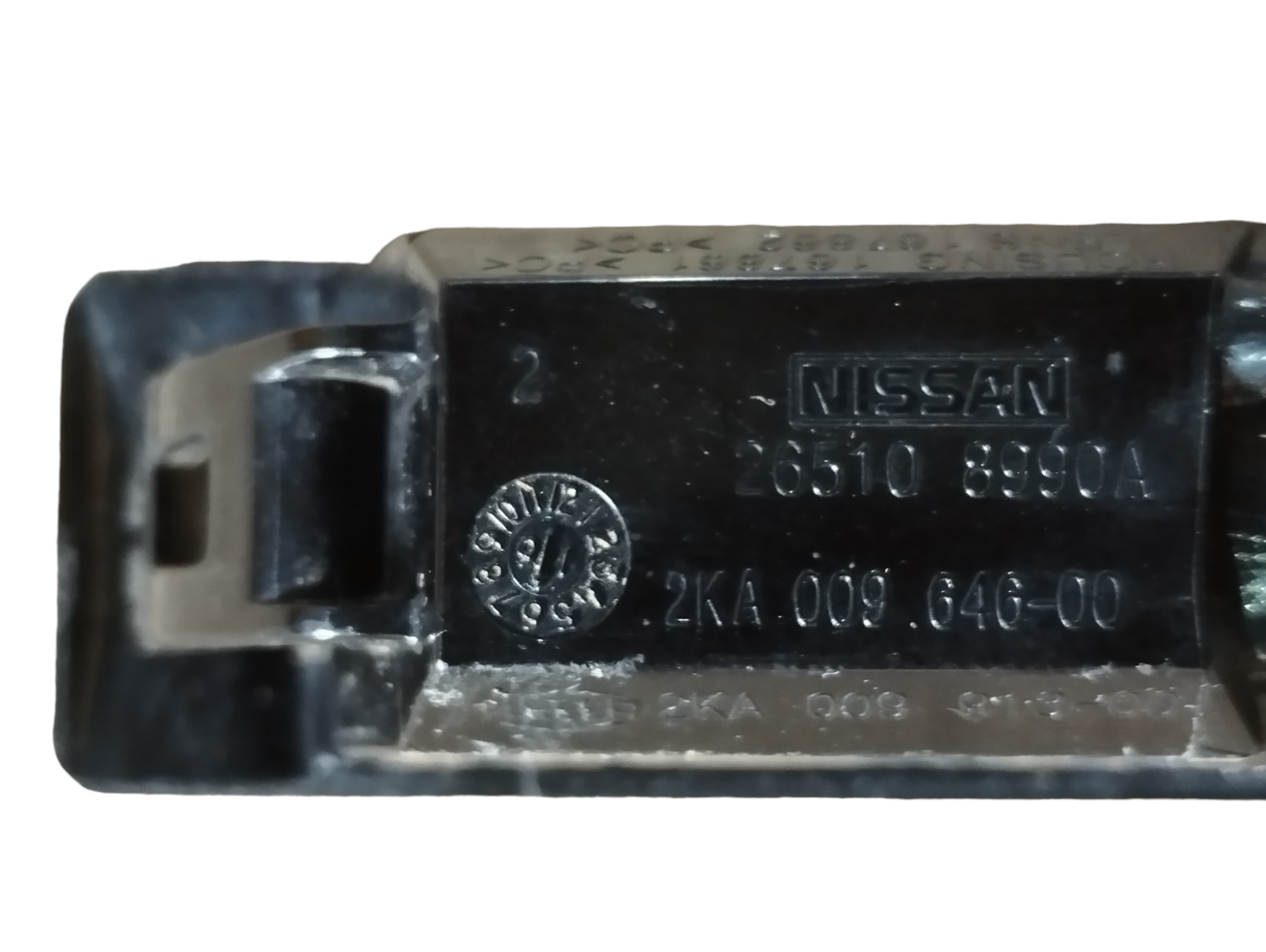 Luz De Placa Traseira Nissan Versa 2016 2017 2018 2019 8