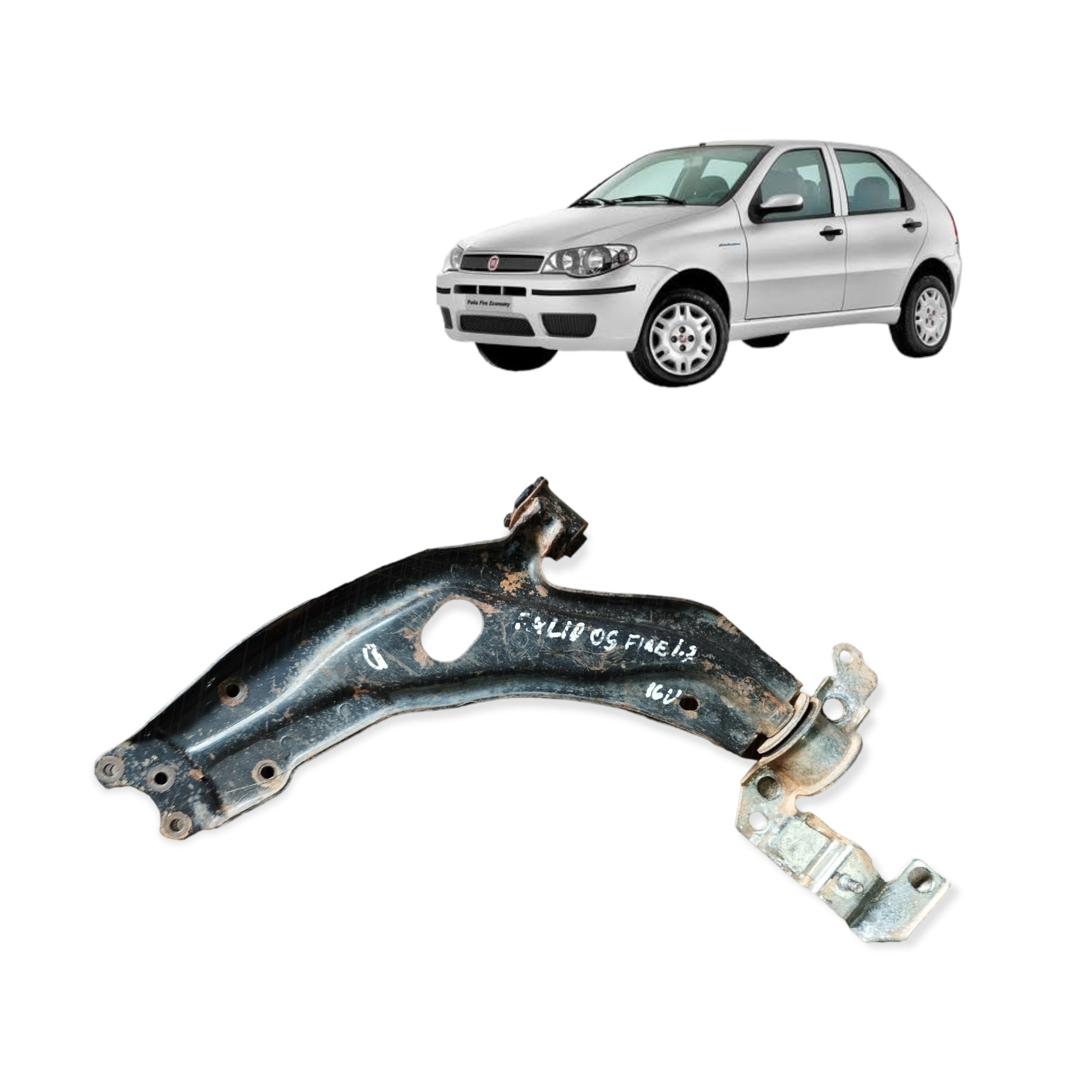 Balança Dianteira Direita Fiat Palio Fire 1.3 16v 2005