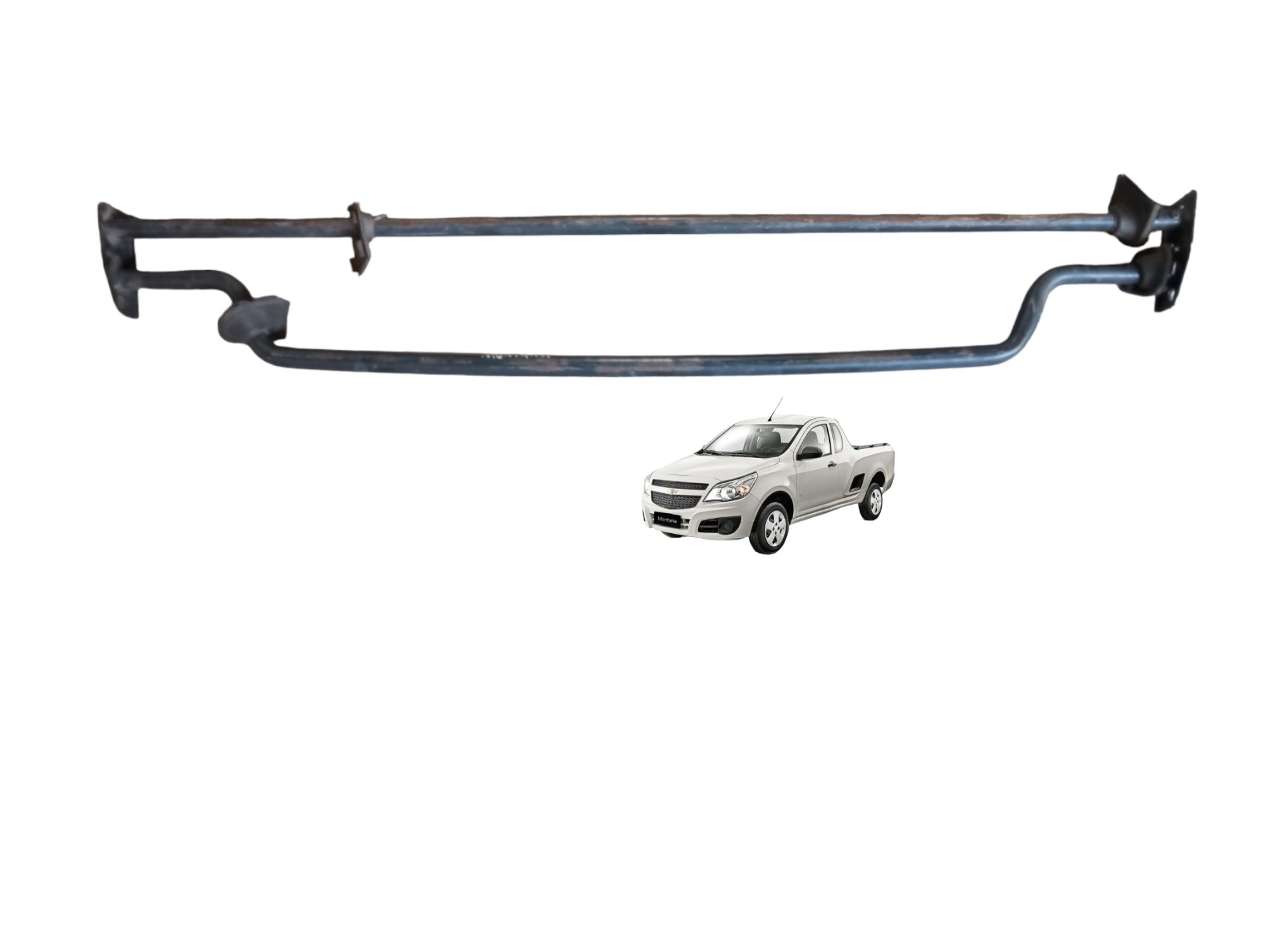 Grade Proteção Vidro Traseiro Chevrolet Montana 2012/2015 1