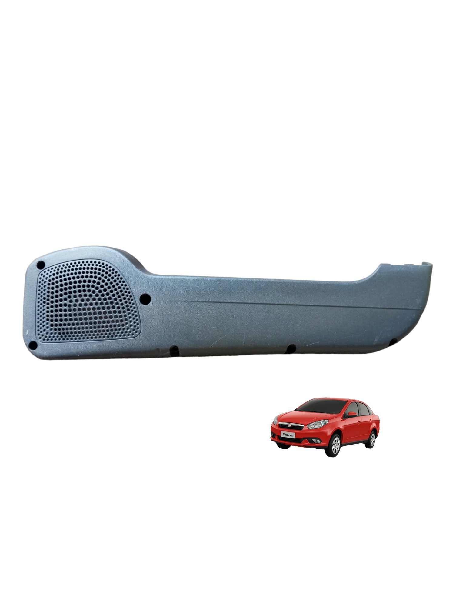 Console Porta Lateral Dianteira Direita Fiat Siena 2008/12