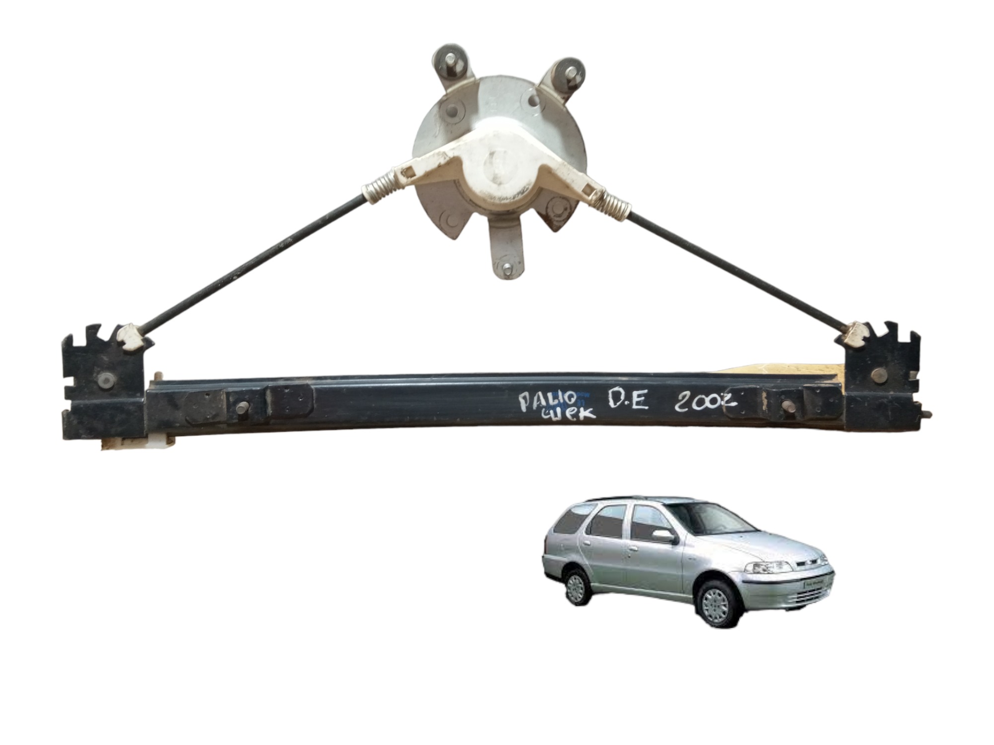 Máquina Vidro Elétrico Dianteiro Fiat Palio Week 2000/2005 1