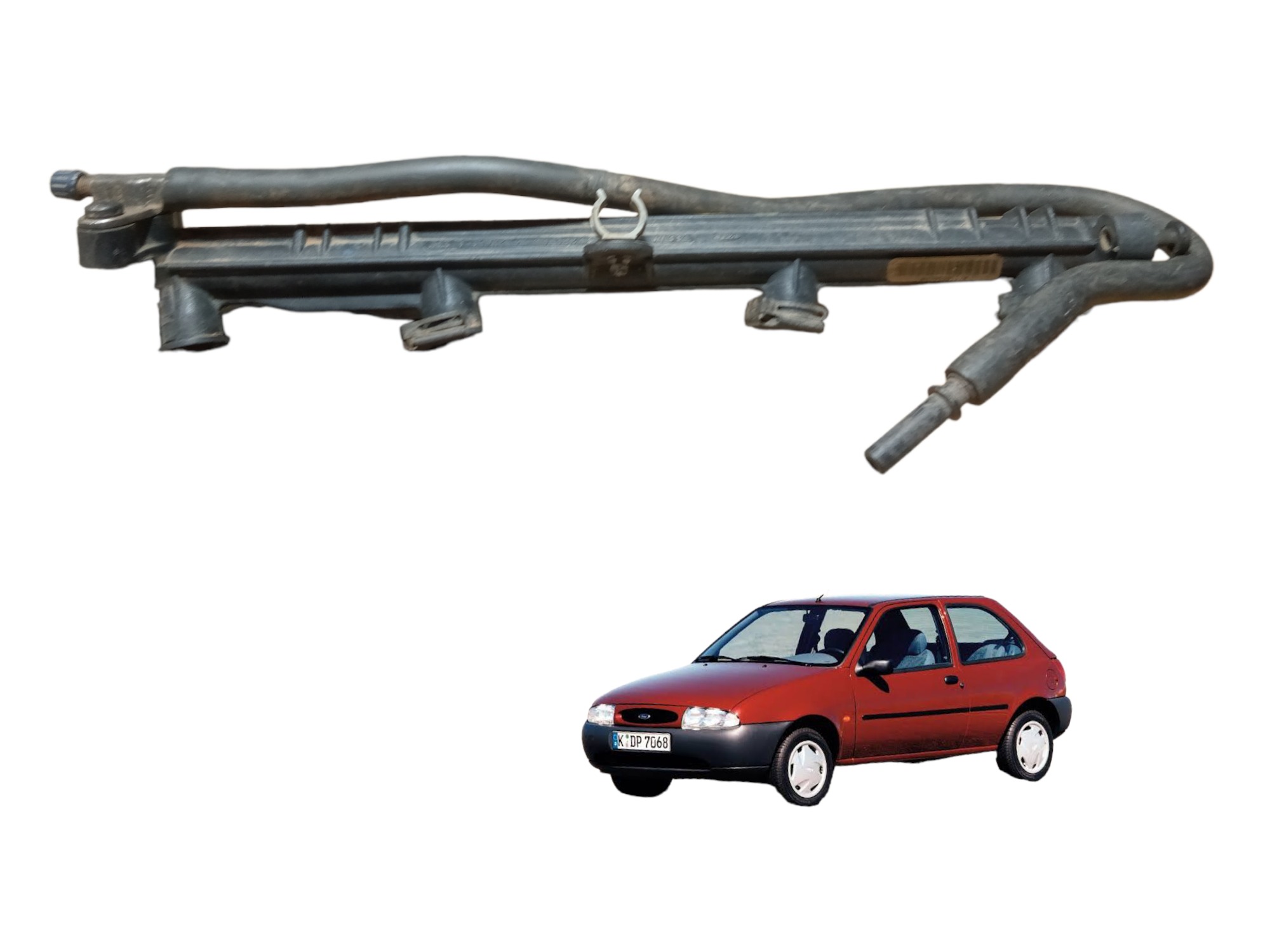 Flauta Bico Injetor Ford Fiesta Endura 1995/2002 95bf9d280cd 1