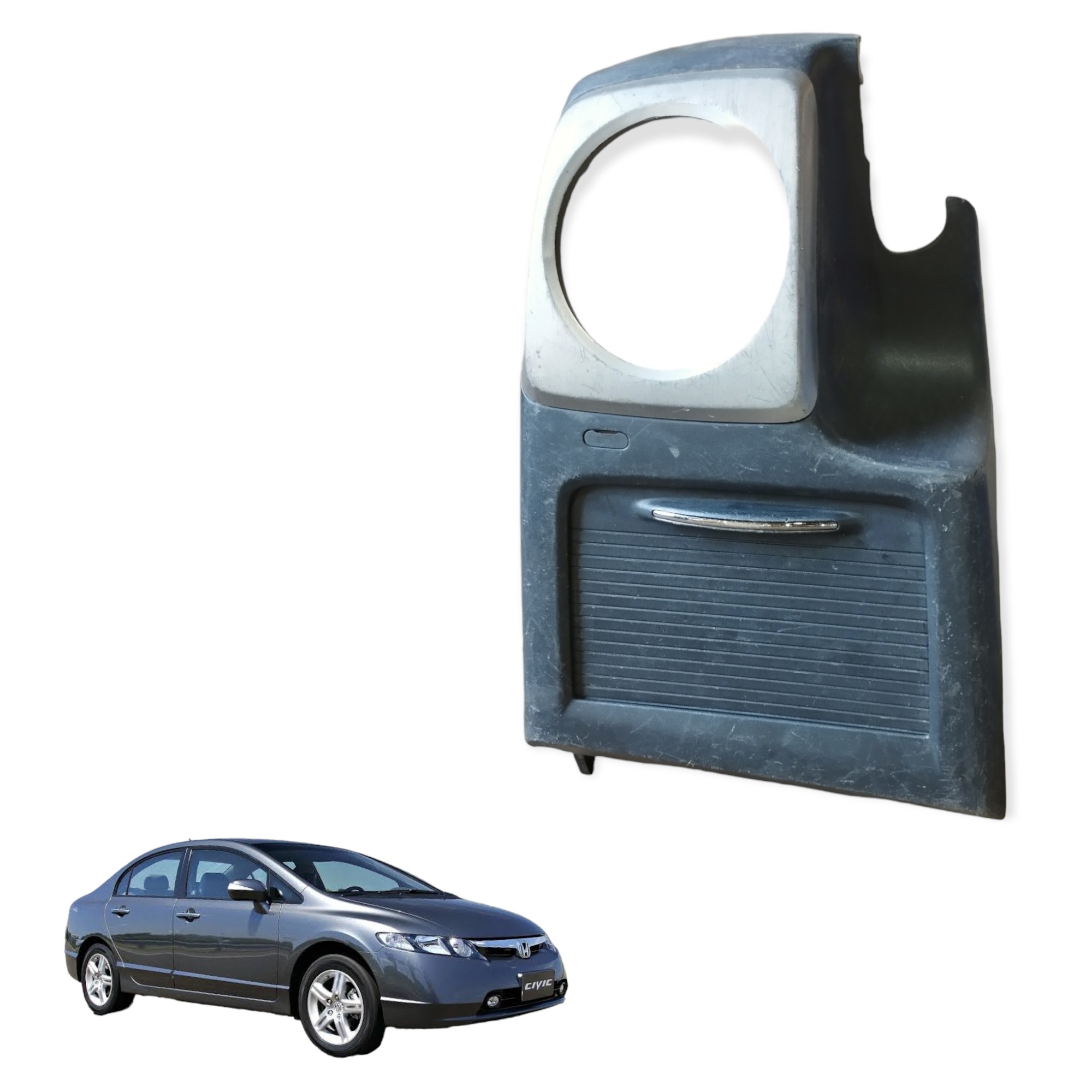 Moldura Console Porta Objetos Honda Civic 2007 A 2011 1