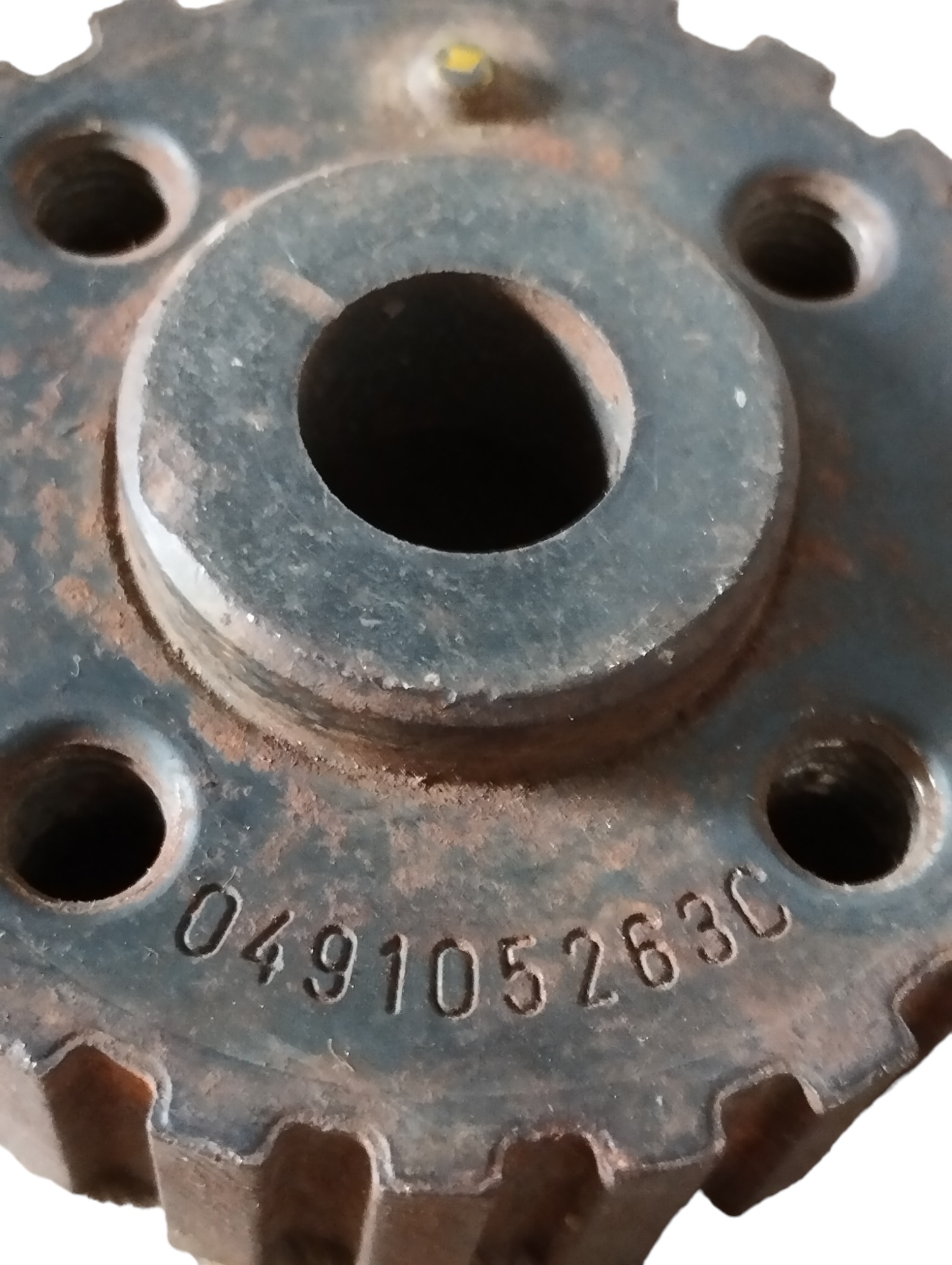 Polia Dentada Virabrequim Gol Santana Saveiro 1984 A 2006 8