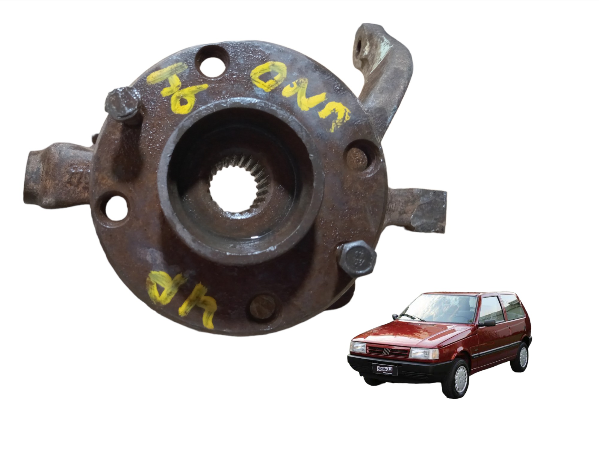 Manga Eixo Montante Fiat Uno D.esquerdo 1994/2013 50018159 2