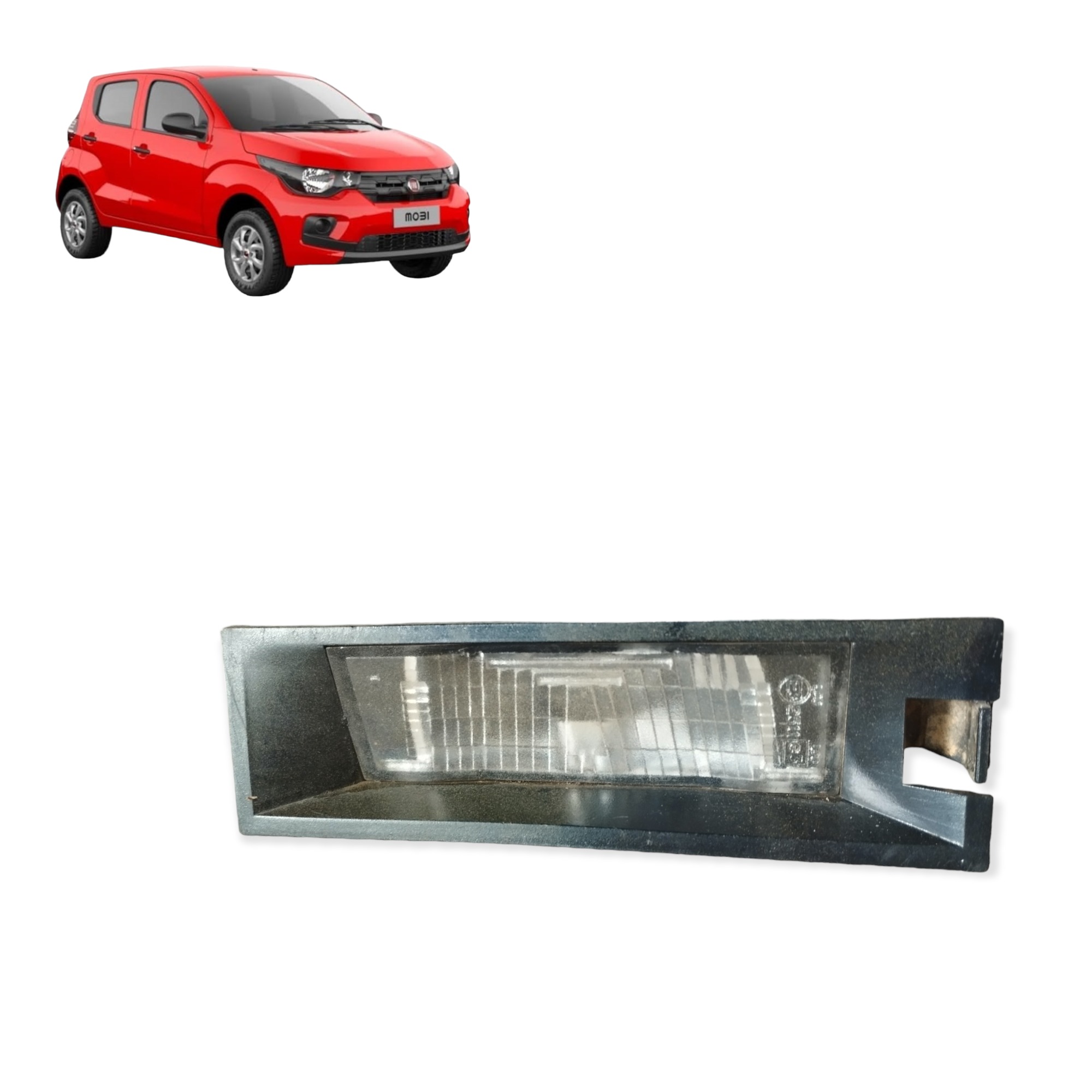 Lanterna Luz Placa Fiat Mobi 2016 2017 2018 2019 2020 2022 1