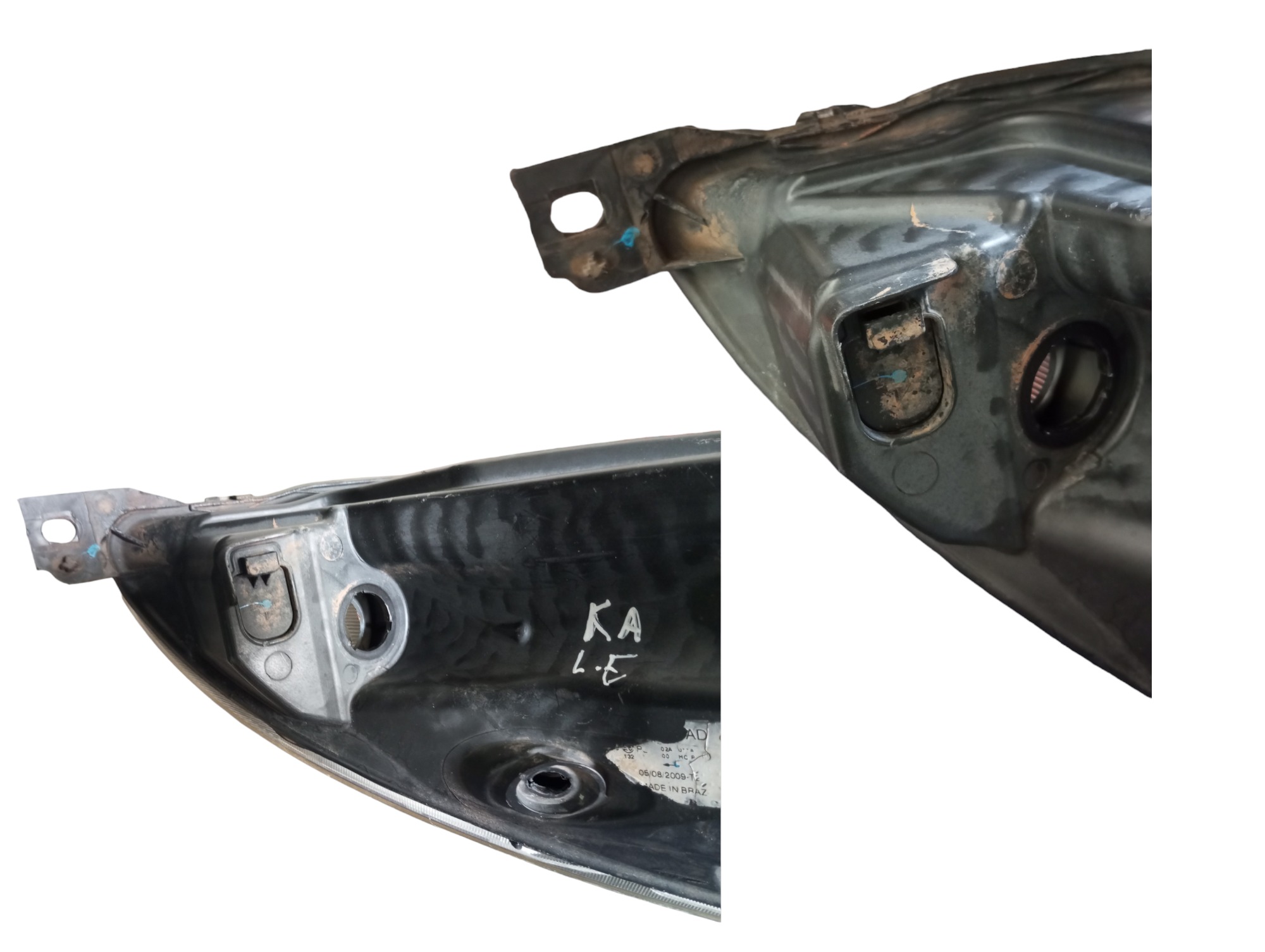Farol Esquerdo Cromado  Ford Ka 1.0 2008 2012 7s5513005ab 5