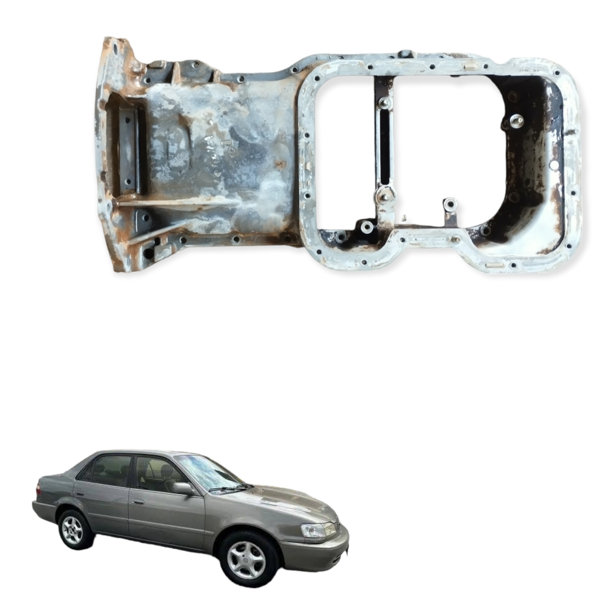 Sobre Cárter Toyota Corolla 1.8 1998 1999 2000 2001 2002 1