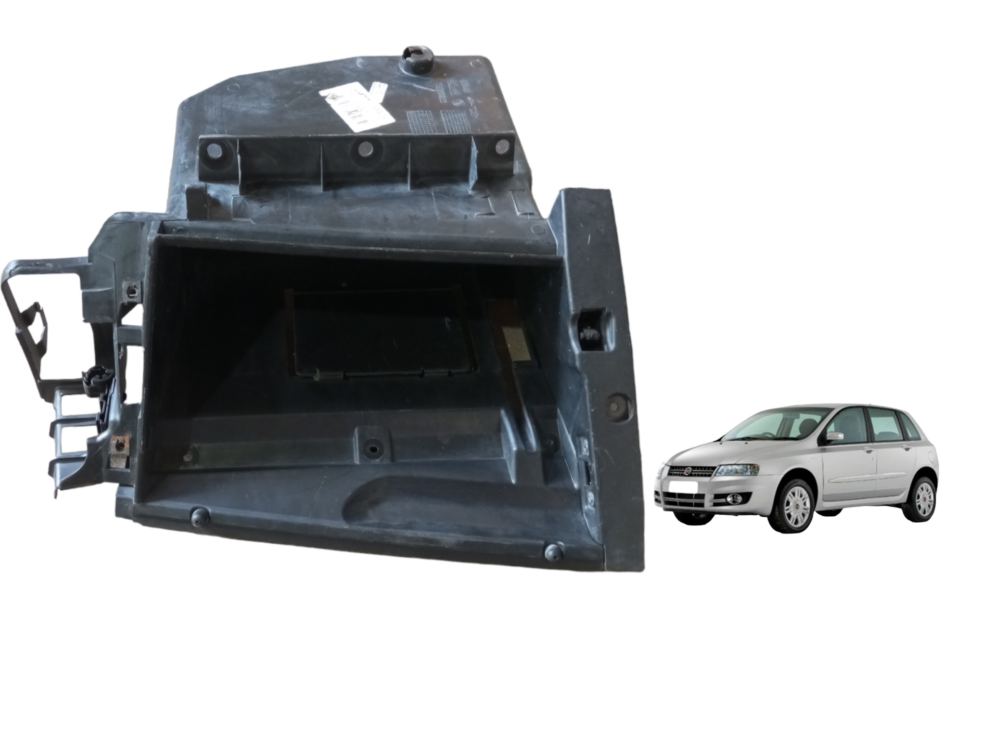Caixa Porta Luvas Fiat Stilo Ar Digital 2007 2008 735269803