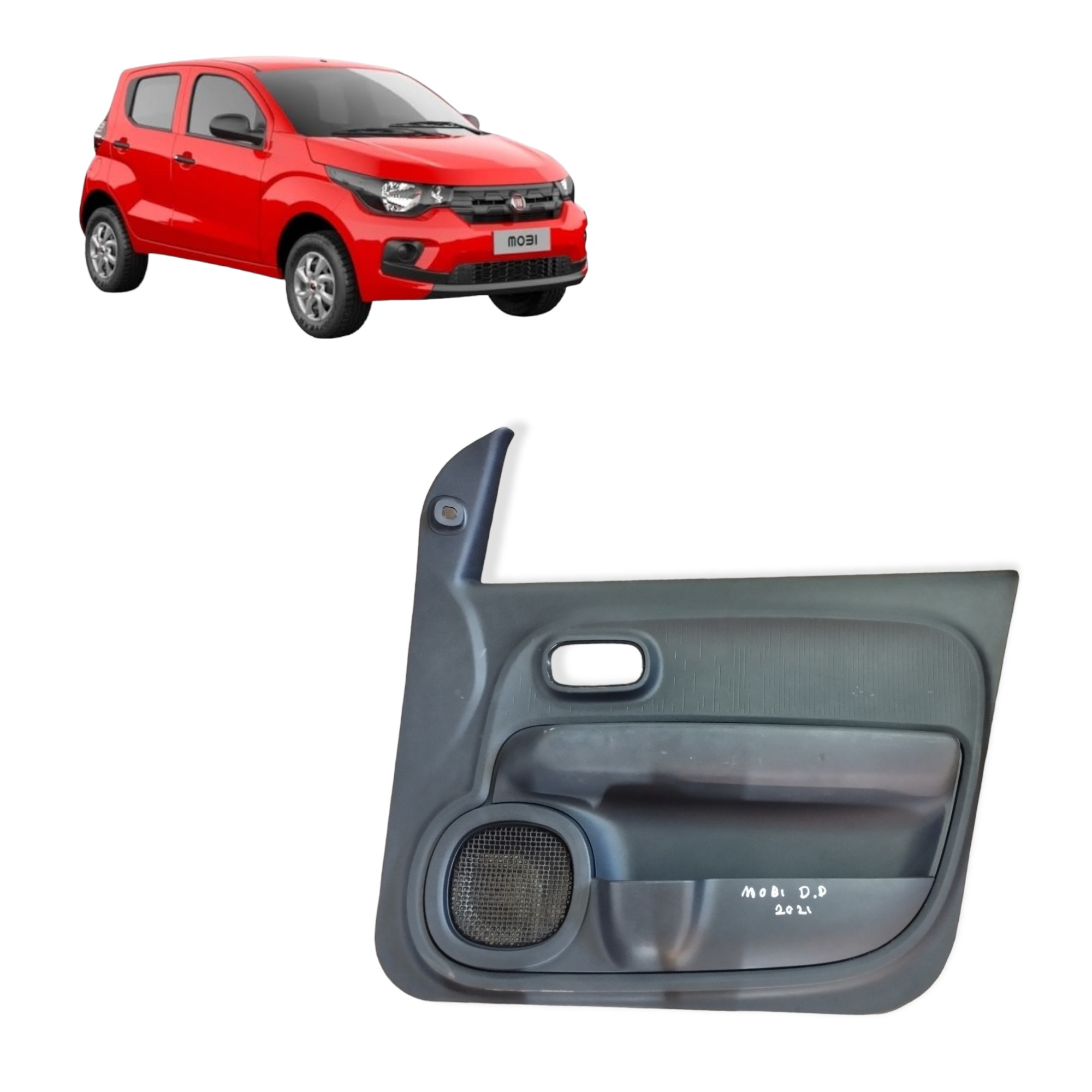 Forro Porta Dianteira Direita Fiat Mobi Like 1.0 2016 2022 1