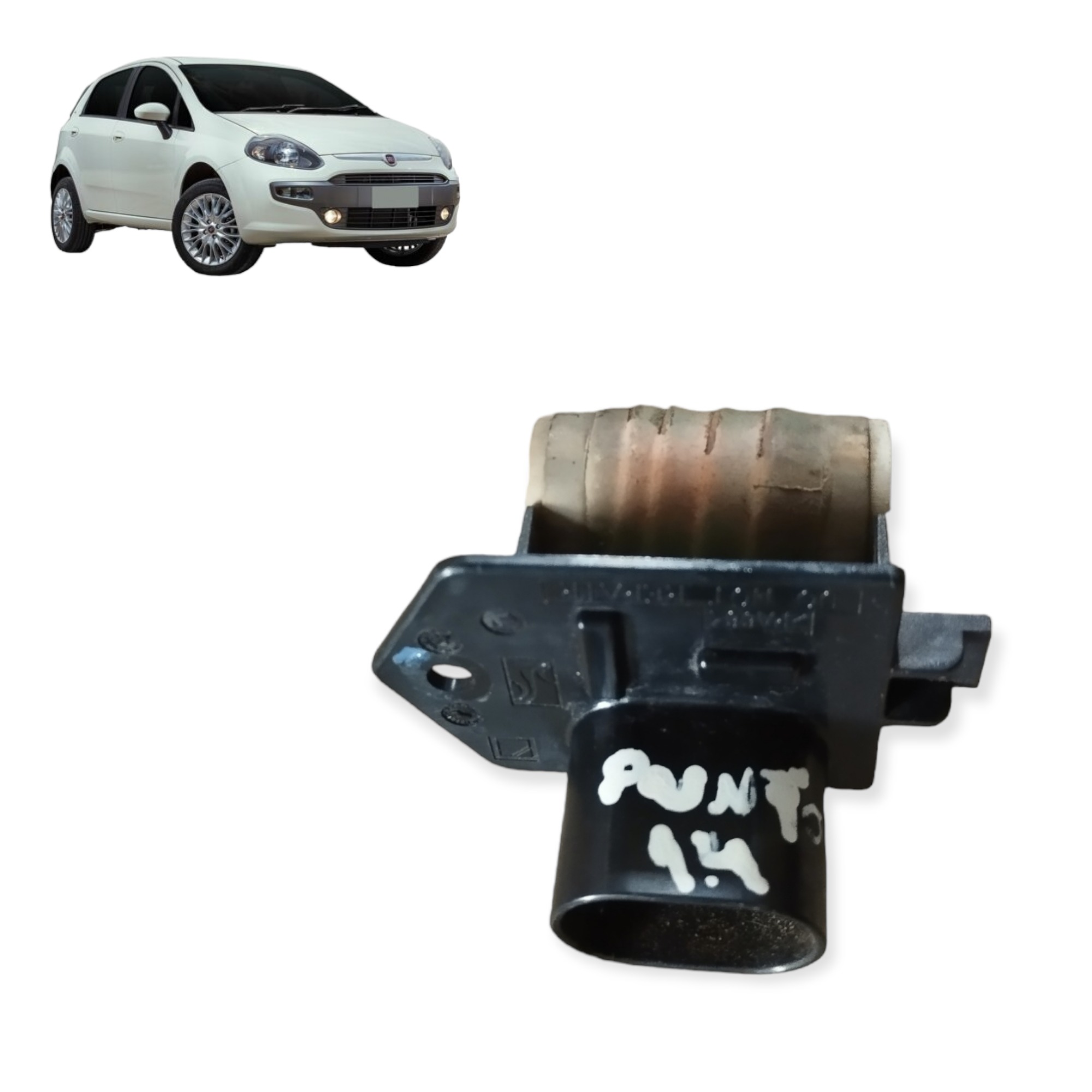 Resistência Radiador Fiat Punto Elx 1.4 Flex 2008 2009 2010 1