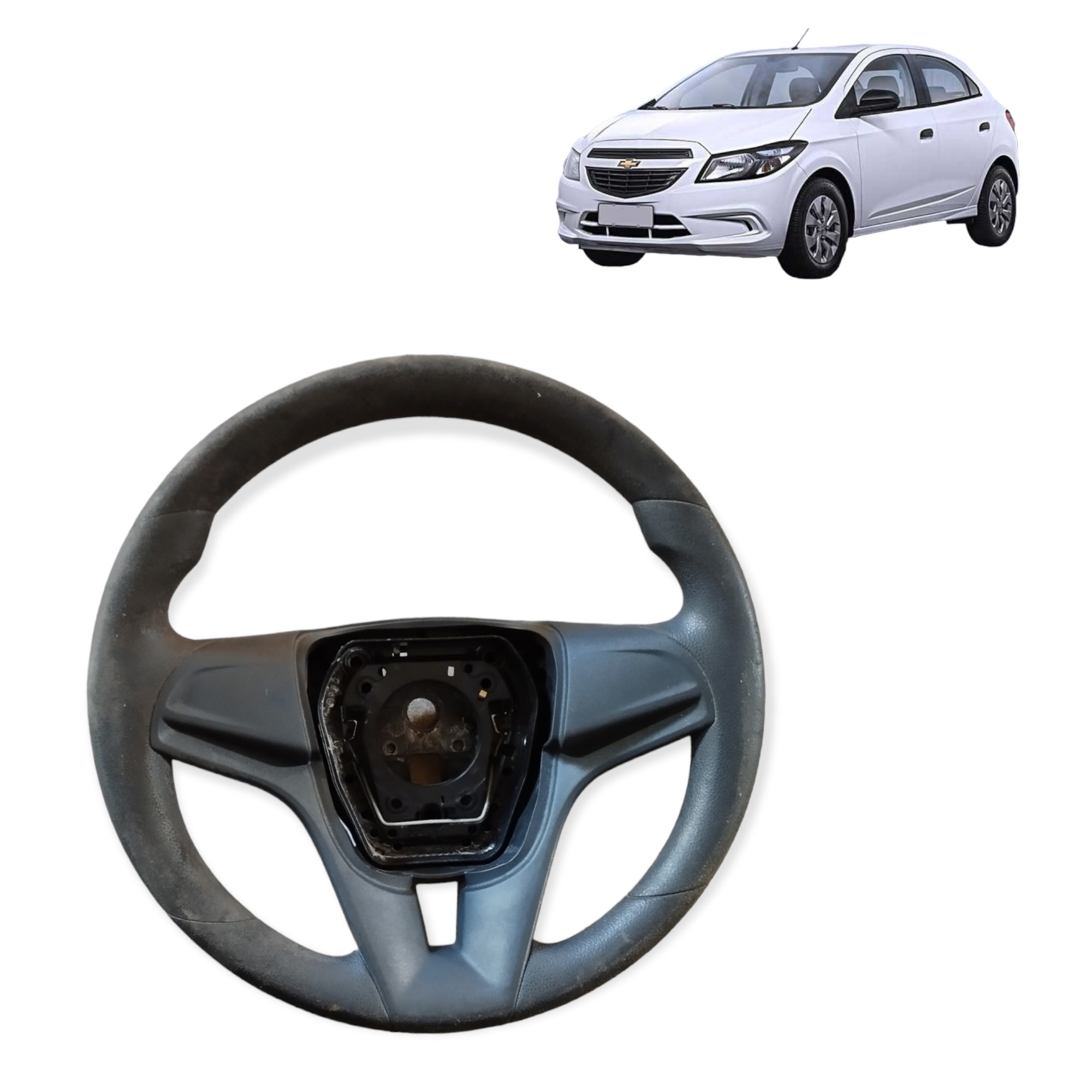 Volante Chevrolet Onix Prisma 2017 2018 2019 2020 Preto 1