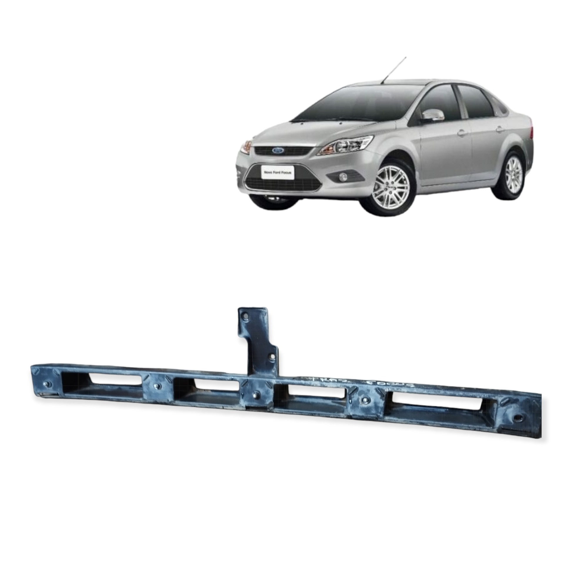 Suporte Para Choque Traseiro Ford Focus 2.0 2009 2010 2012 1