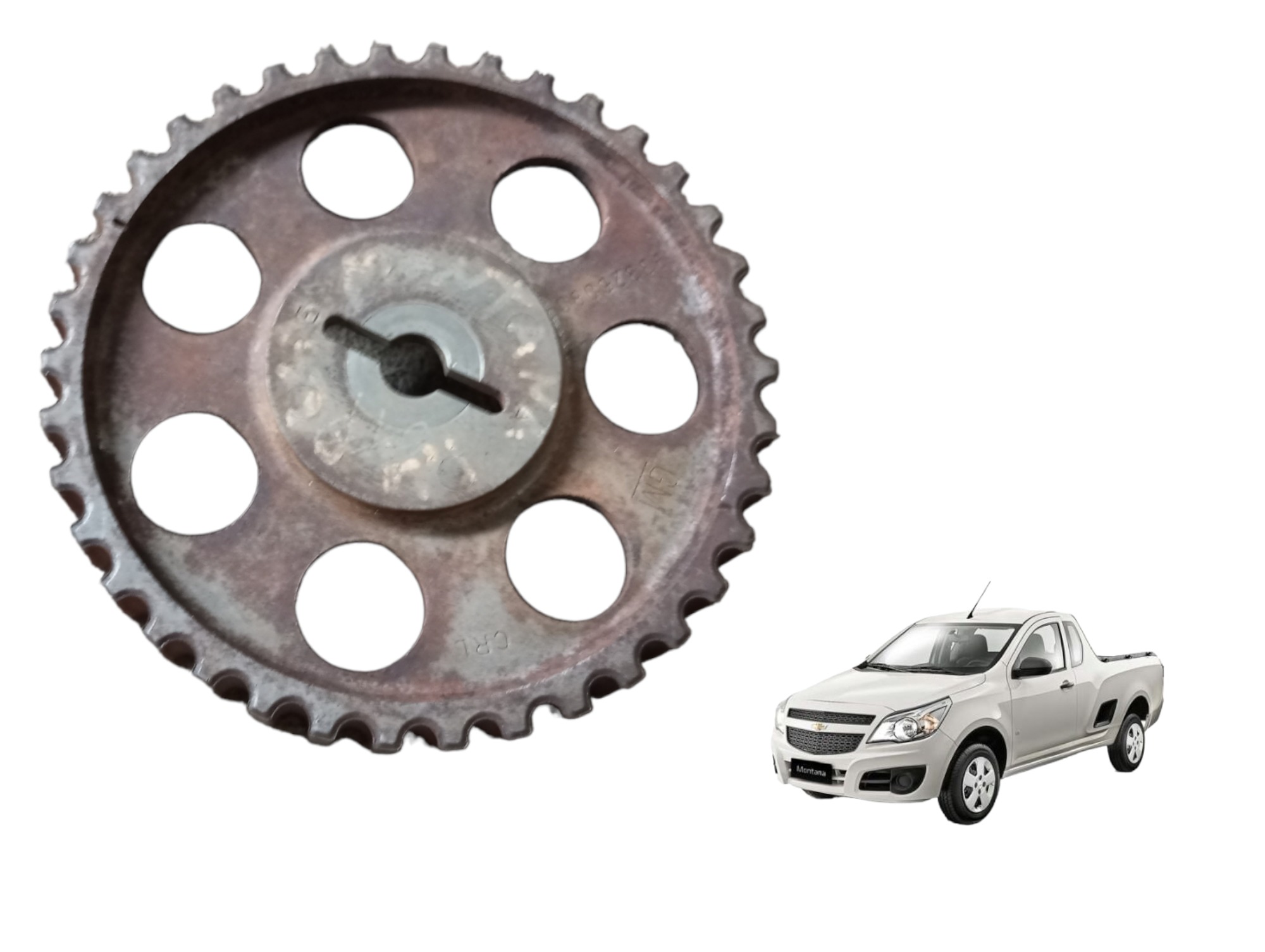 Polia Comando Chevrolet Montana 1.4 Econoflex 2012/2015 1