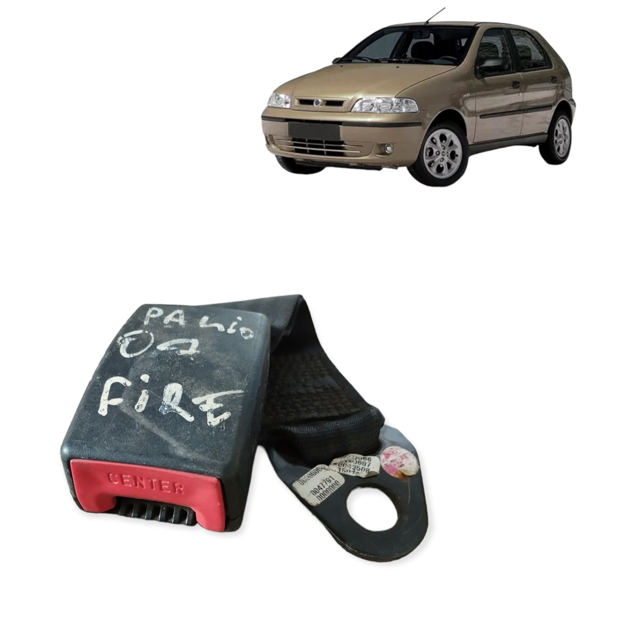 Engate Cinto Segurança Fiat Palio 2007