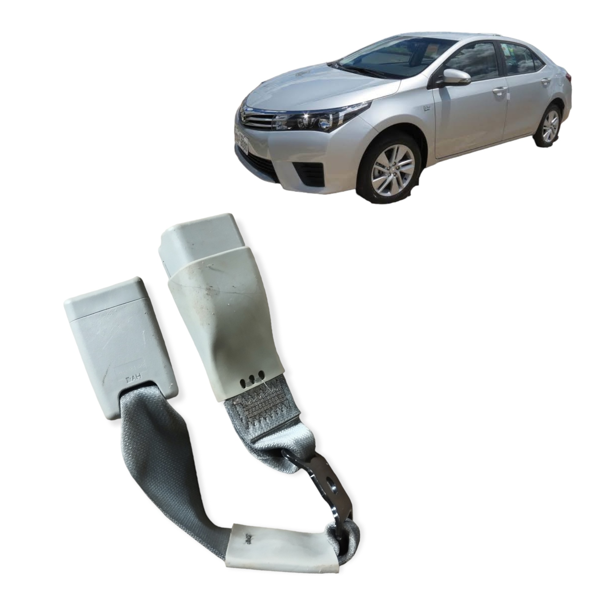 Engate Do Cinto Traseiro Toyota Corolla 2015 2016 2017 2018