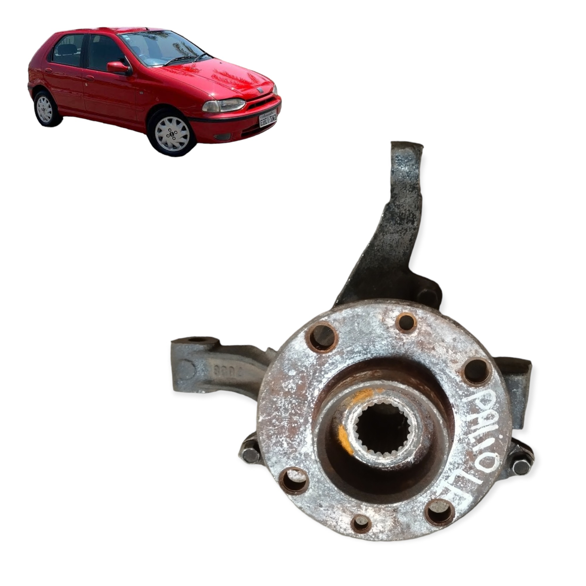 Manga Eixo Esquerdo Fiat Palio 1.0 1996 1997 1998 1999 2000