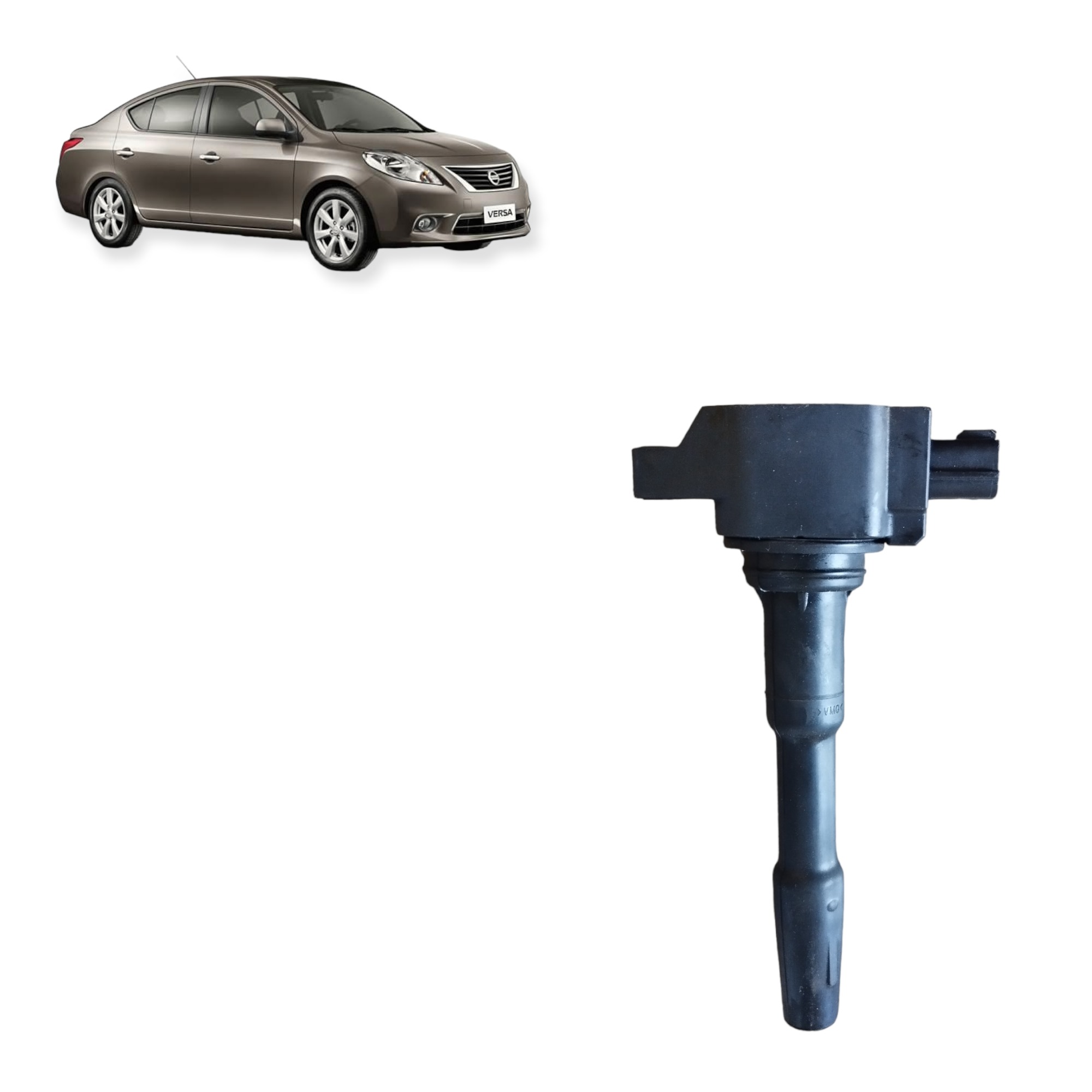 Bobina Ignição Nissan Versa Flex 1.6 2015 A 2019 Automático