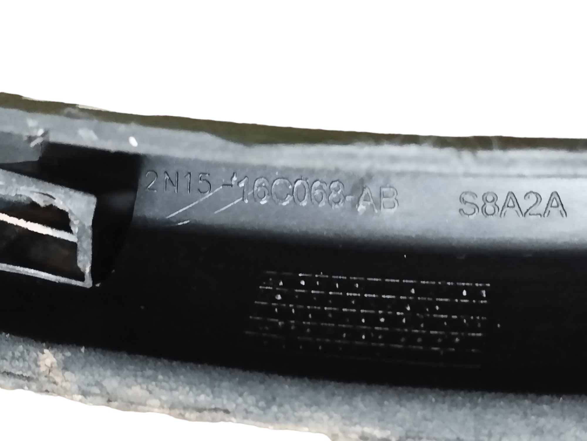 Moldura Para-choque Dianteiro Direito Ecosport 2005 A 2010 Preto 10